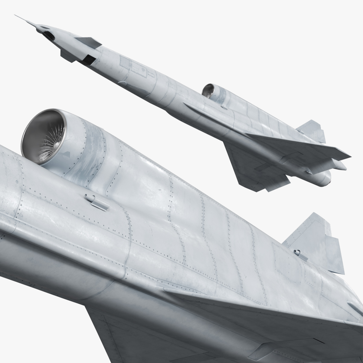 Ukrainian Tupolev Tu-141 Strizh UAV - Rigged
