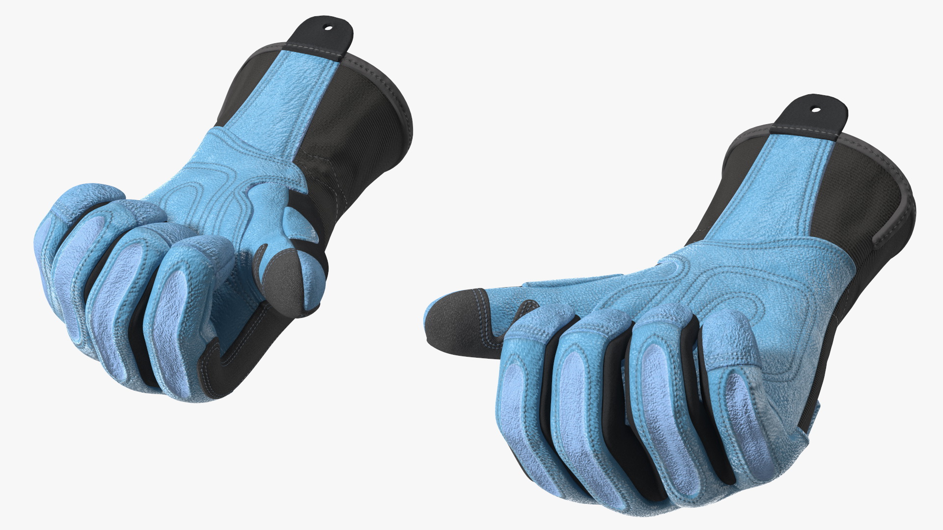 3D Heavy Duty Safety Gloves Rigged