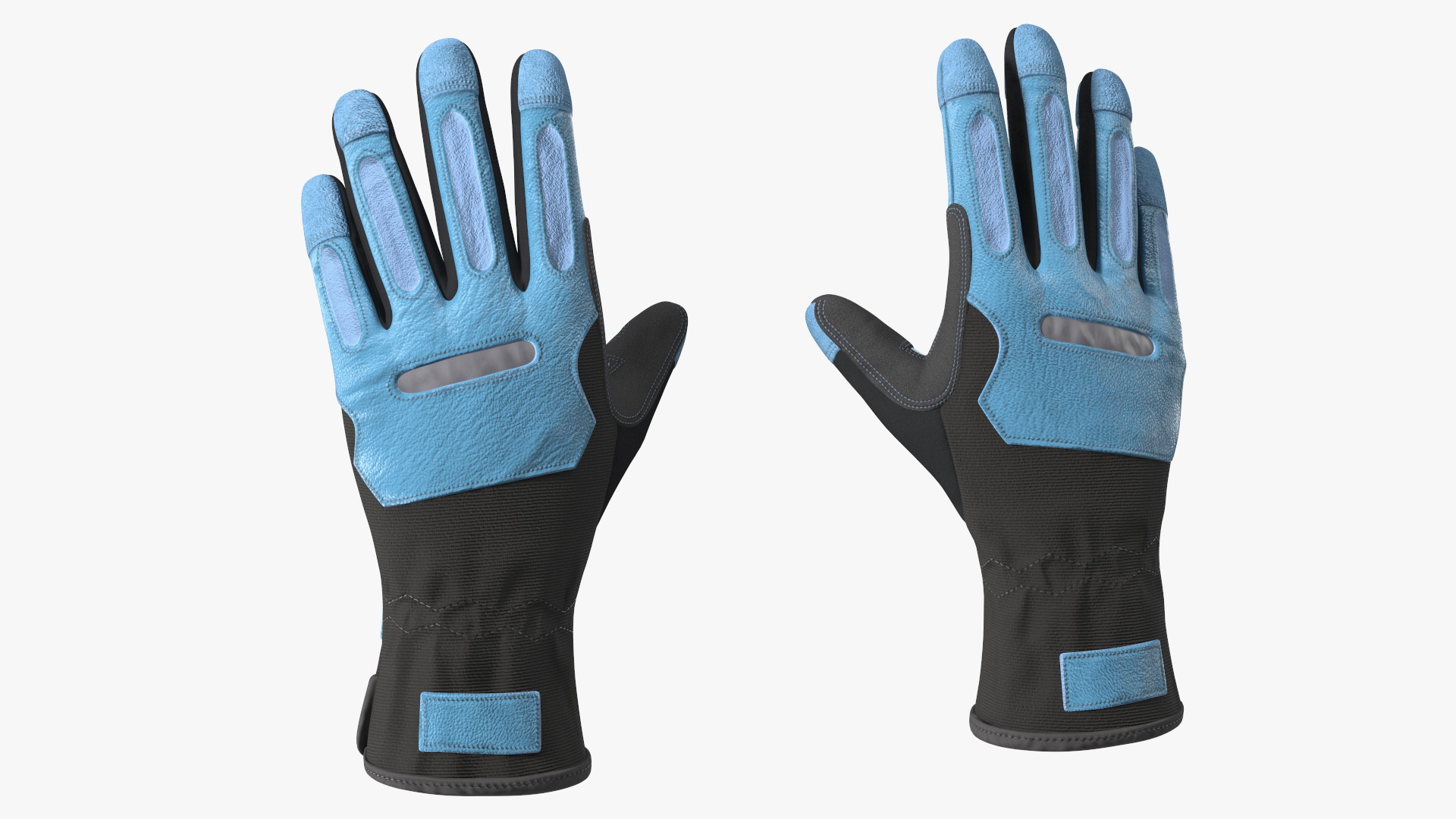 3D Heavy Duty Safety Gloves Rigged