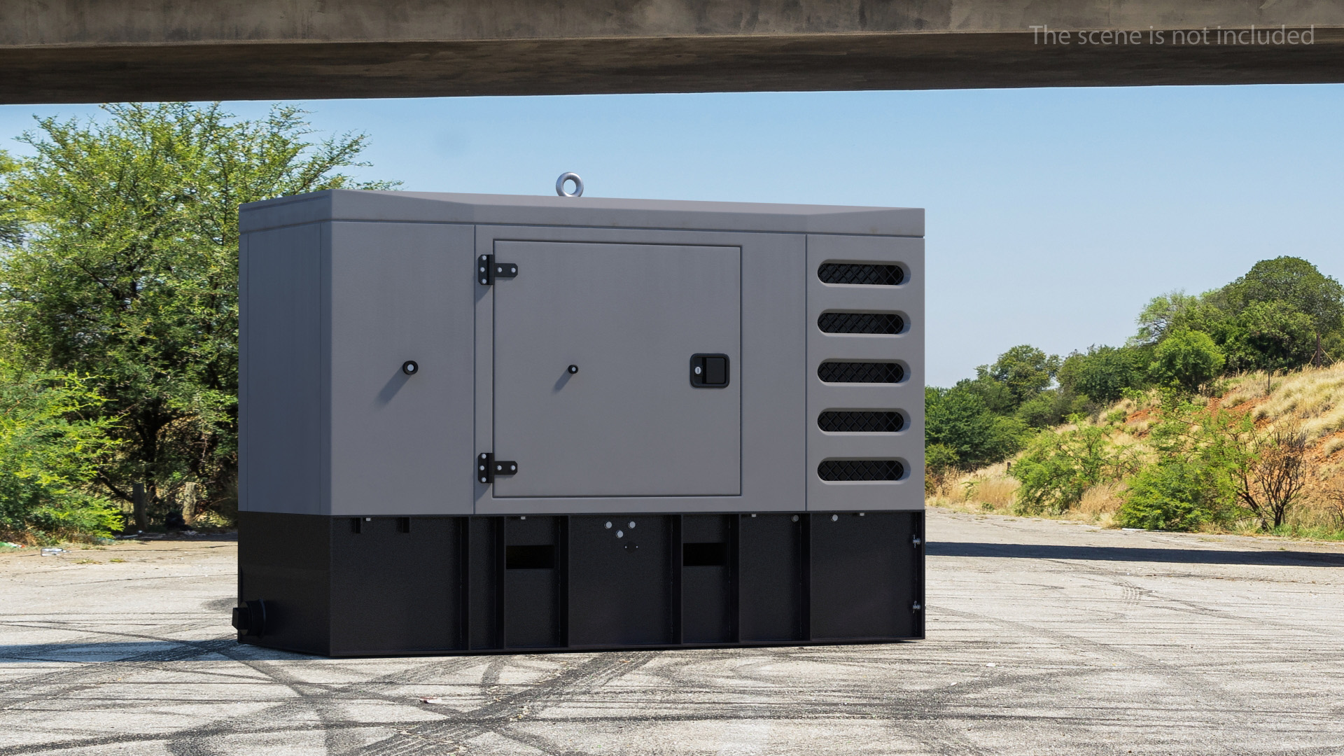 Mobile Generator Generic 3D model
