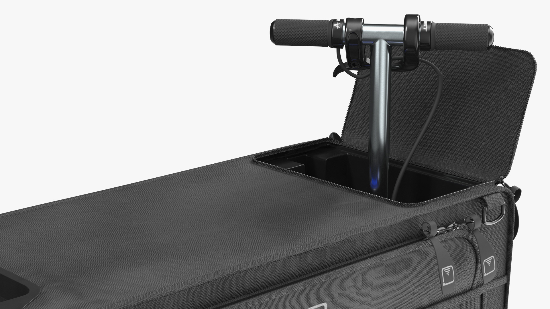 3D Motorized Suitcase Modobag Rigged model