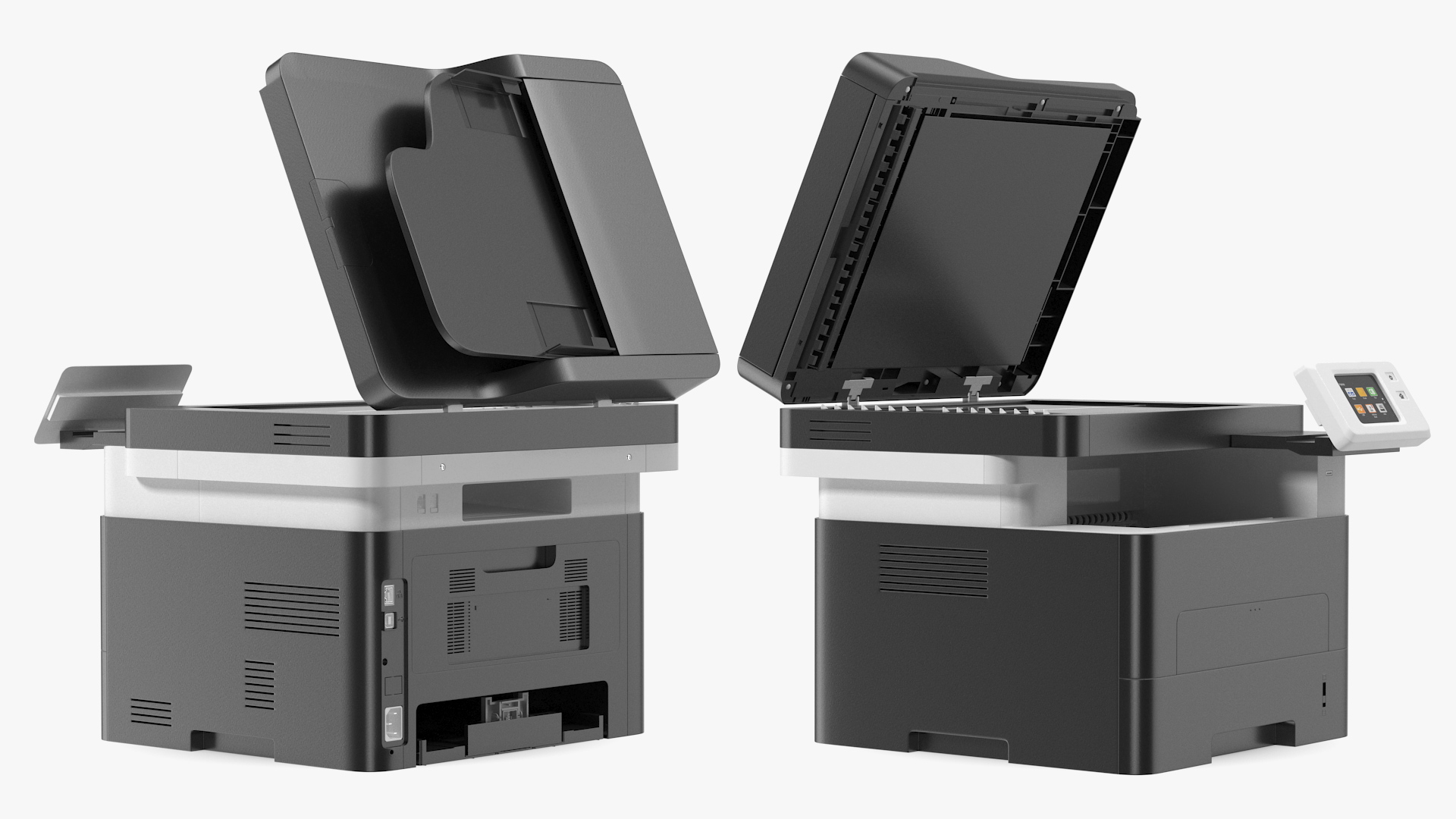 Multifunction Laser Printer Open 3D