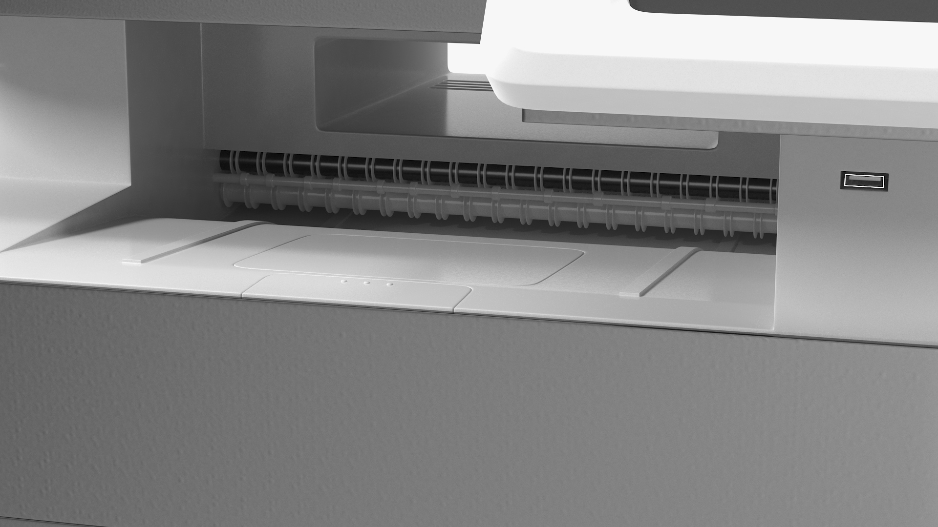 Multifunction Laser Printer Open 3D