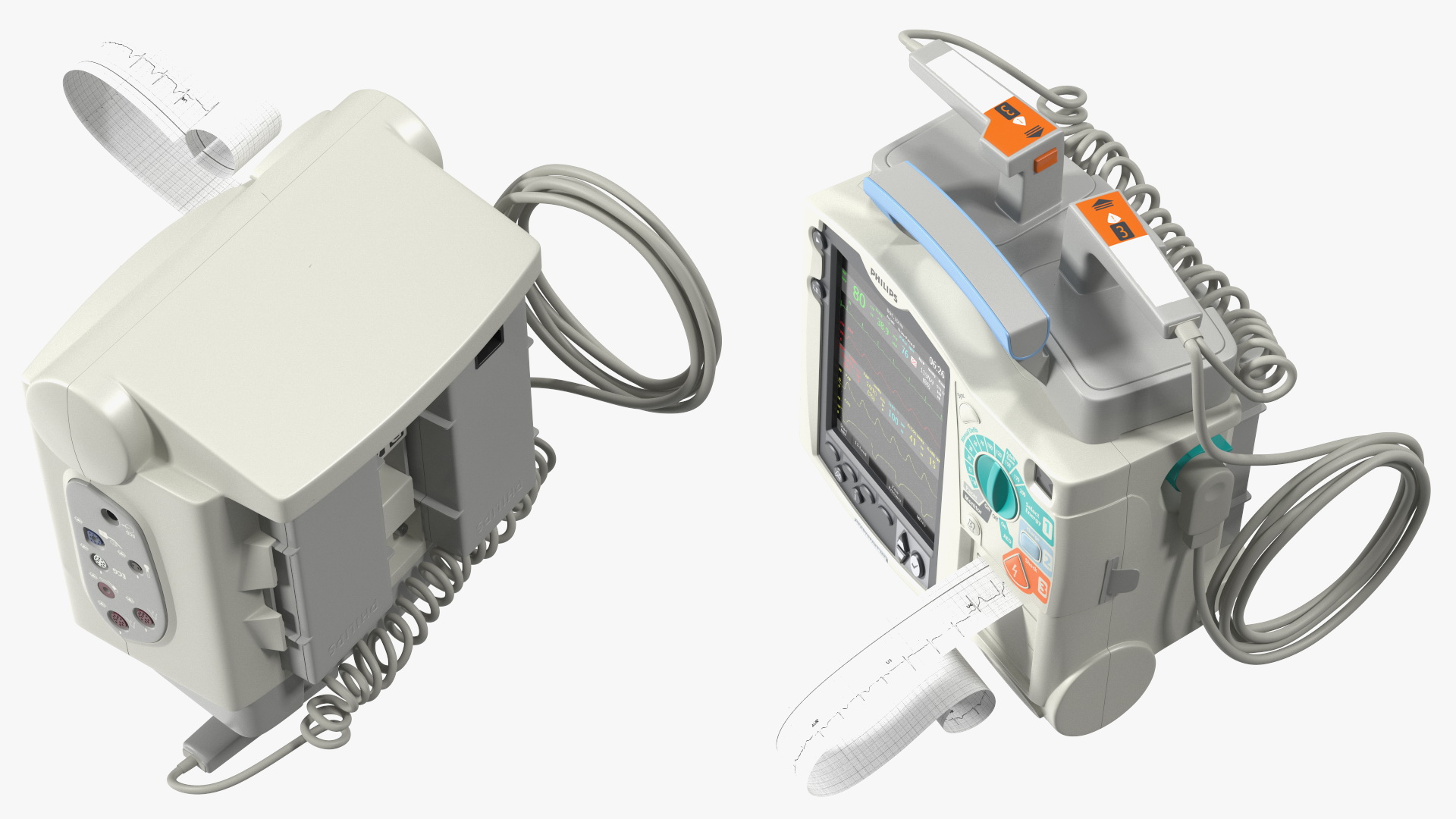 3D model Philips HeartStart MRx for Hospital