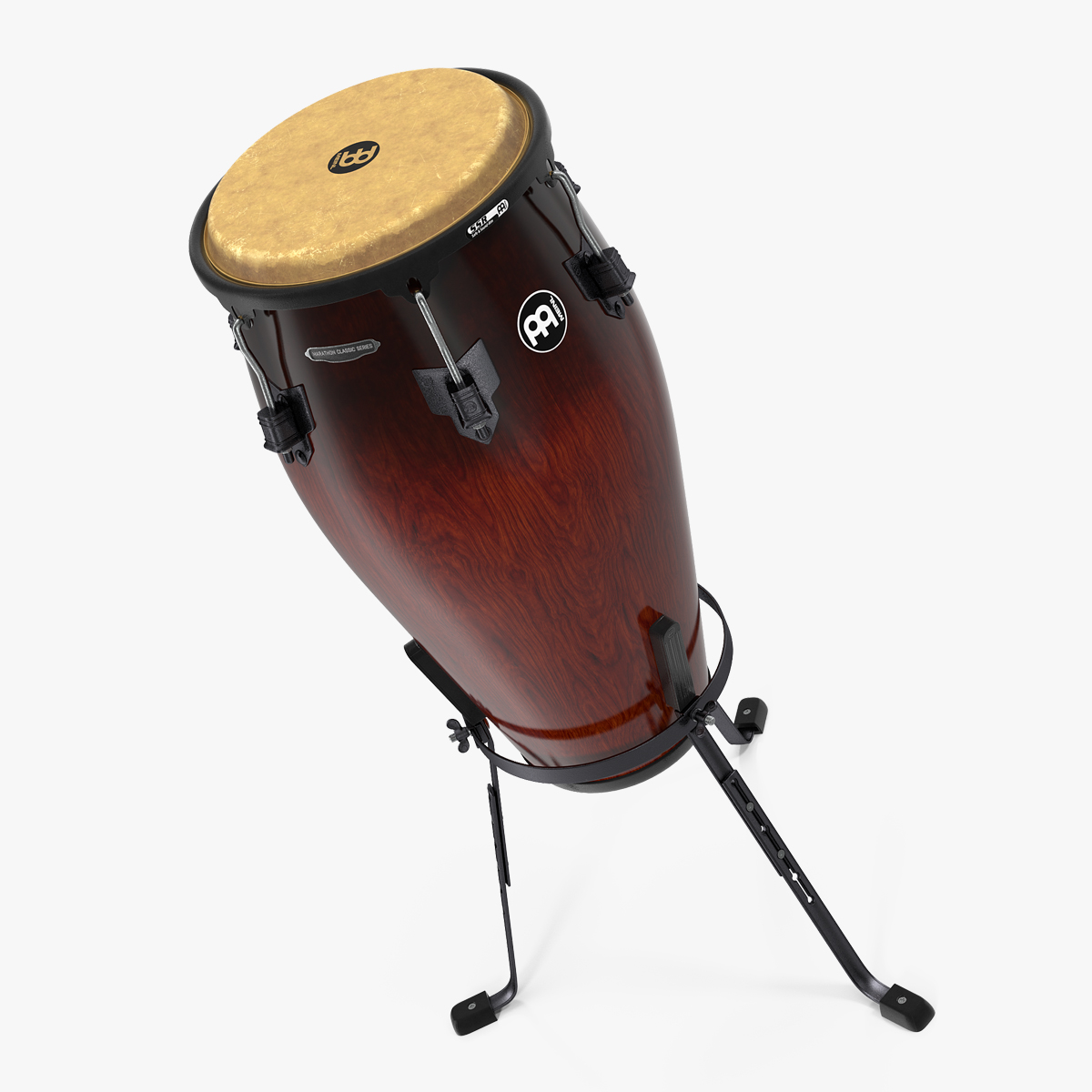 Meinl Marathon Conga with Basket Stand 3D Model, view 3