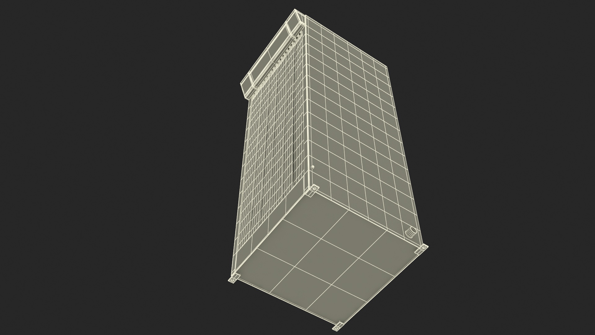 Emergency Shower Cabin 3D