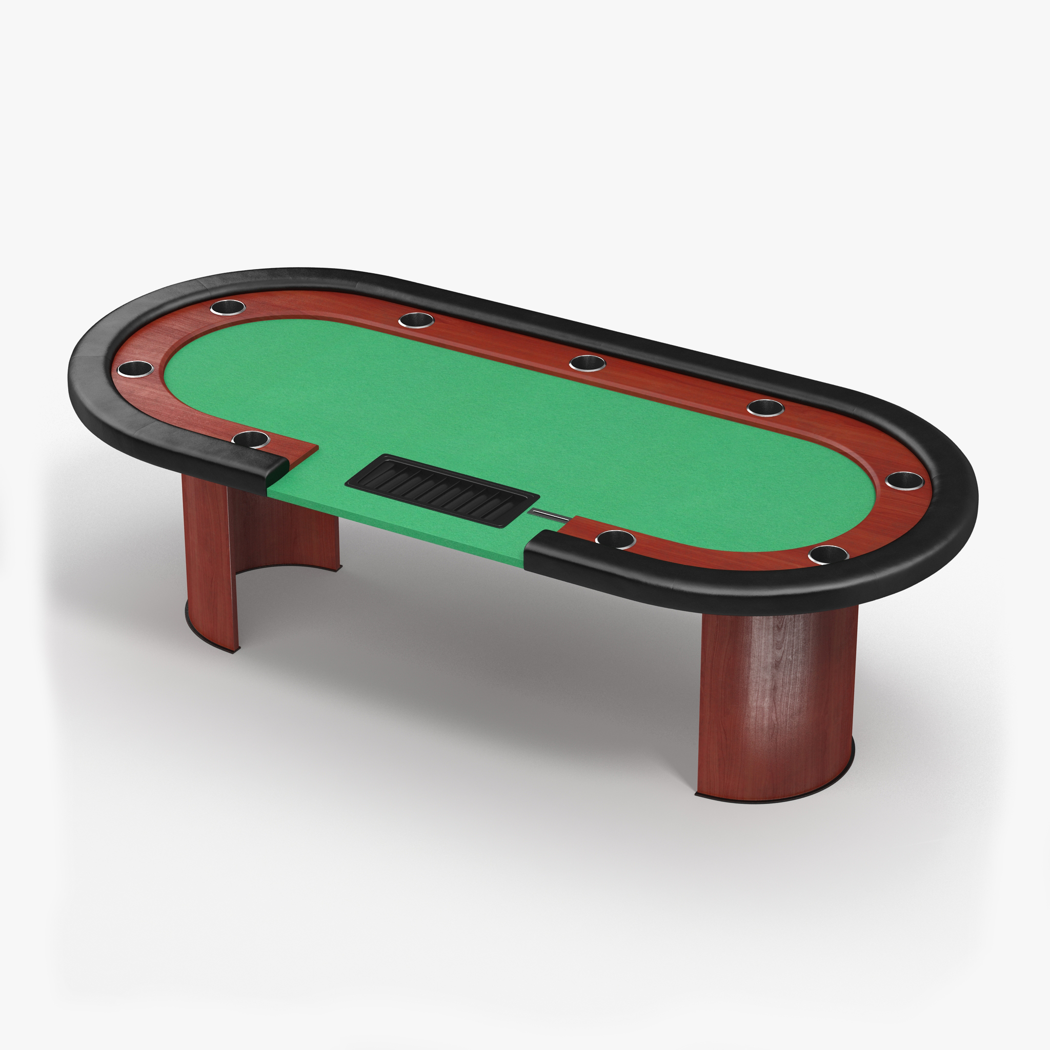Casino Poker Table 3D Model