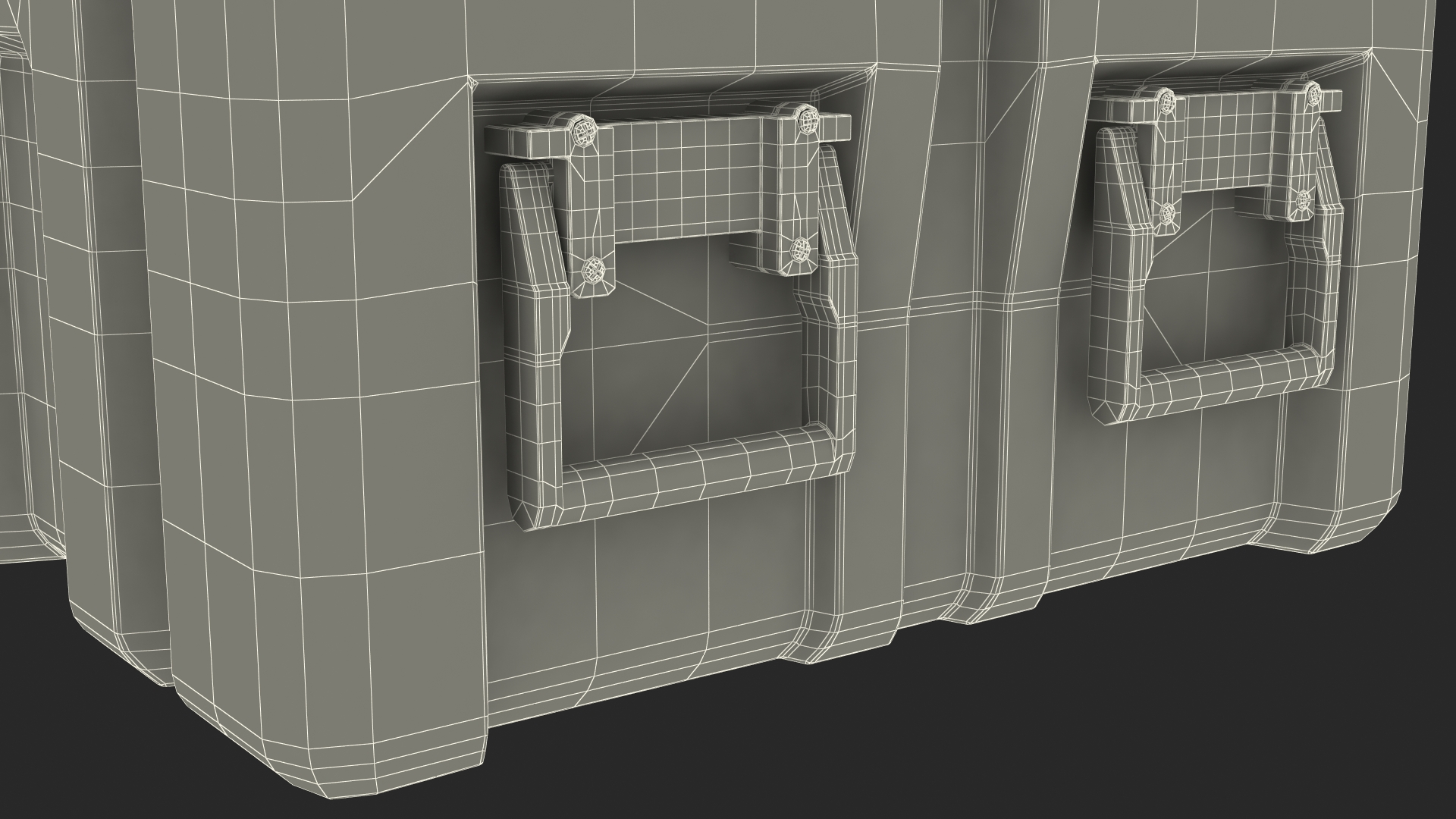3D Plastic Military Box Small