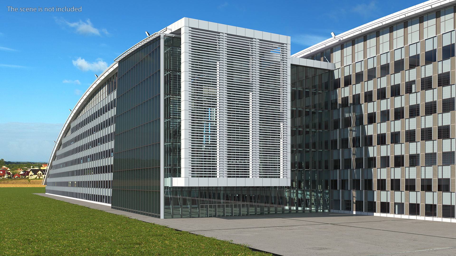 3D NATO Headquarters Building