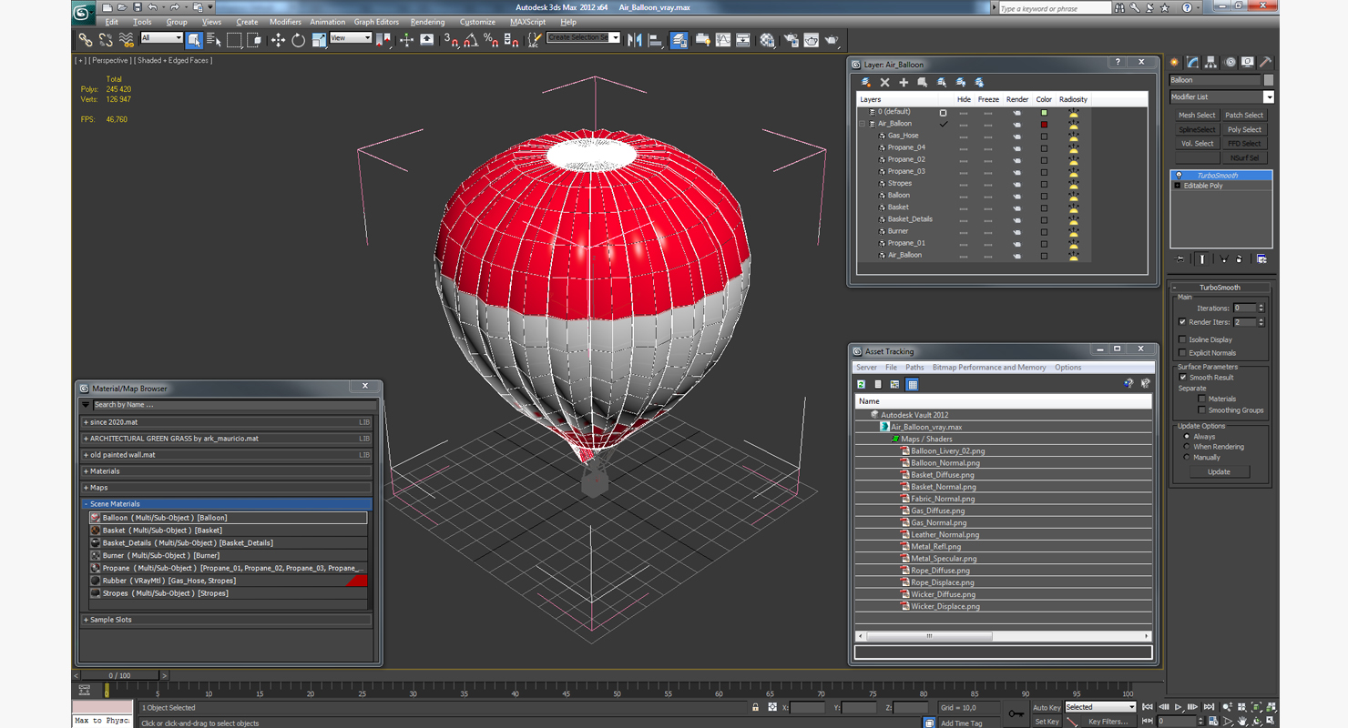 3D Air Balloon