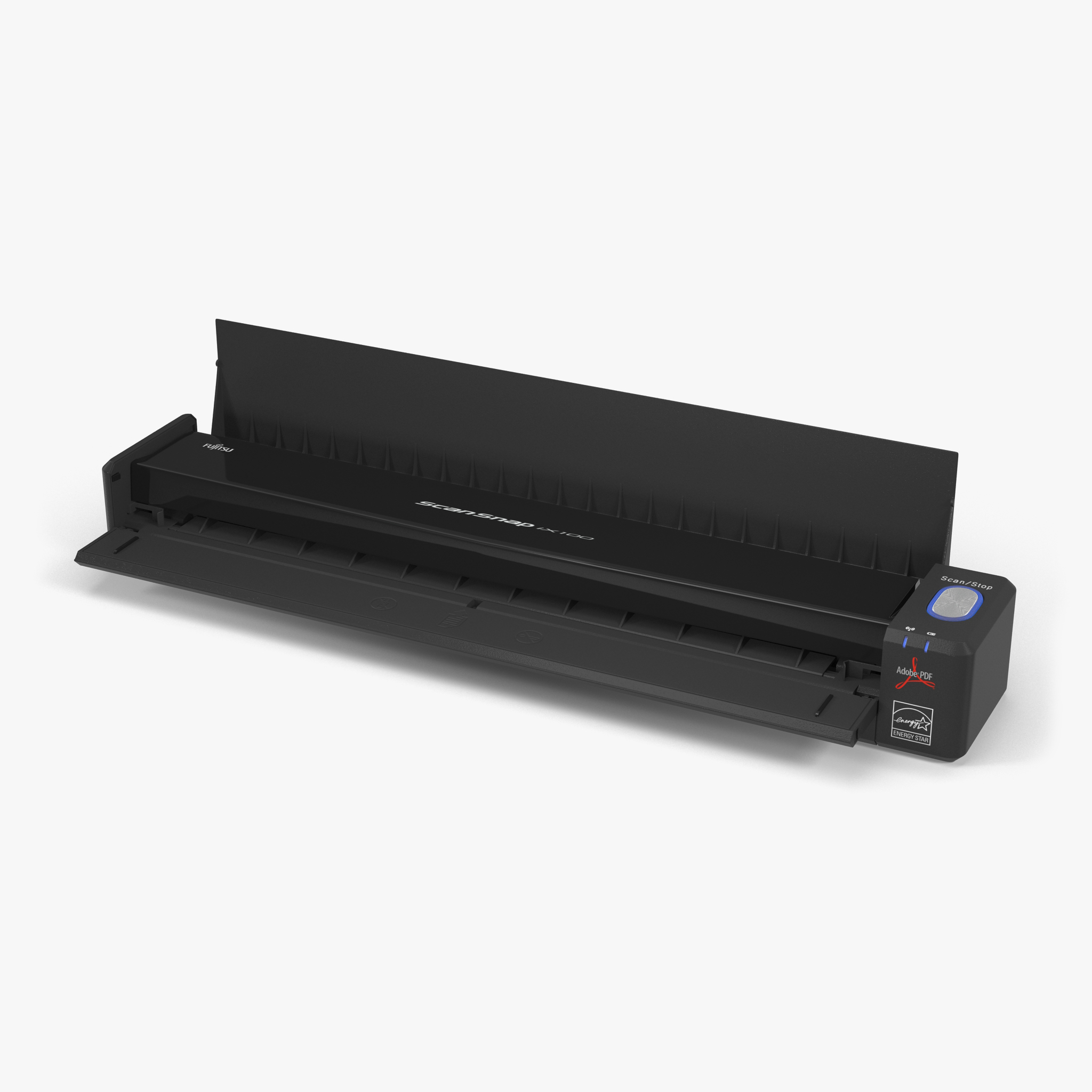 Wireless Mobile Scanner Fujitsu ScanSnap iX100 3D Model