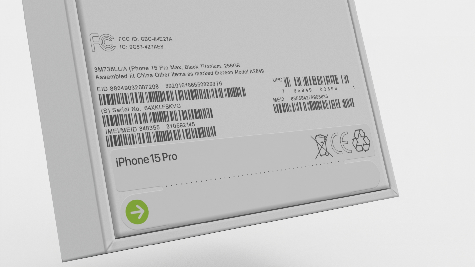 3D Apple IPhone 15 Different Colors Unpacked