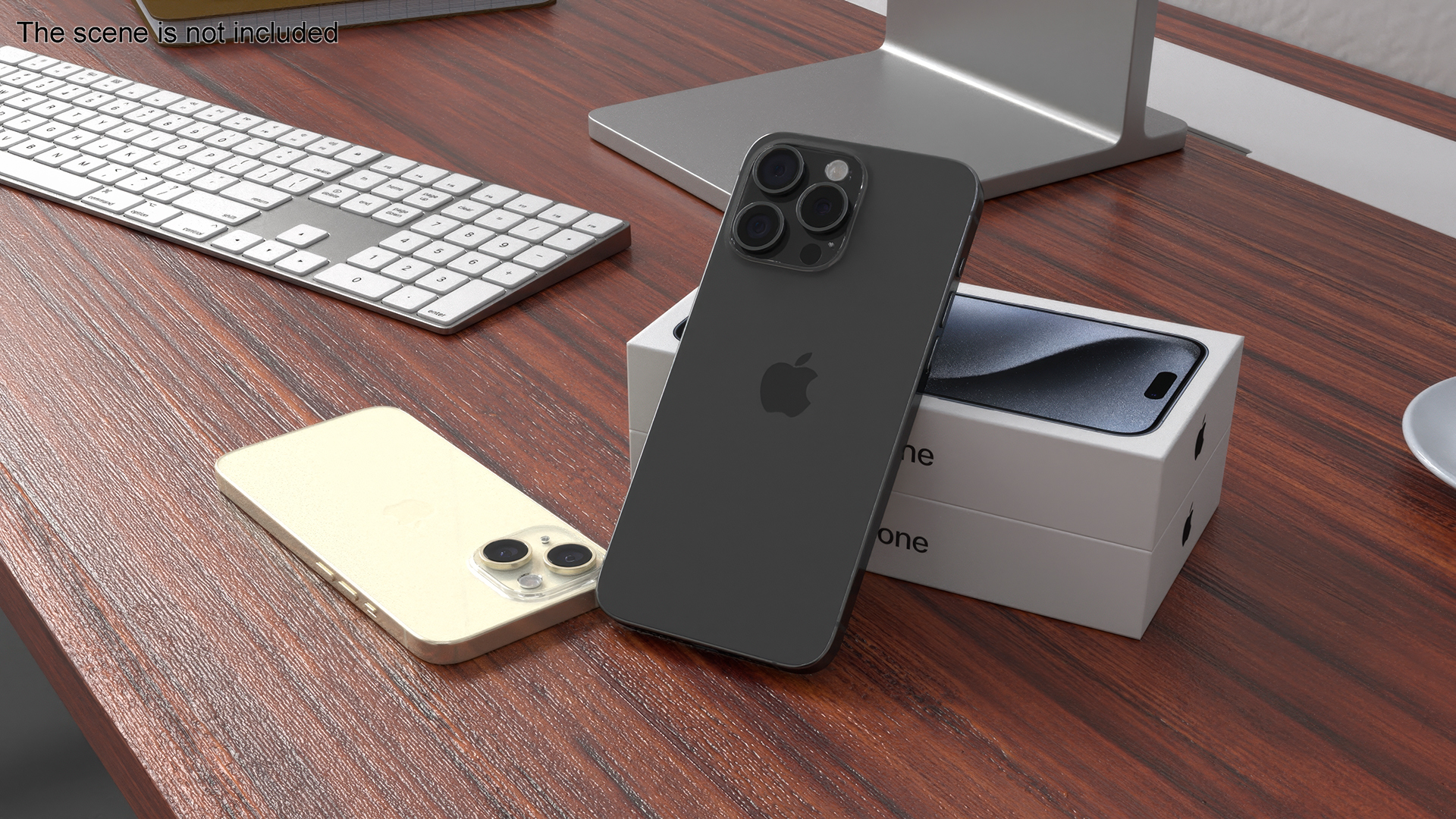 3D Apple IPhone 15 Different Colors Unpacked