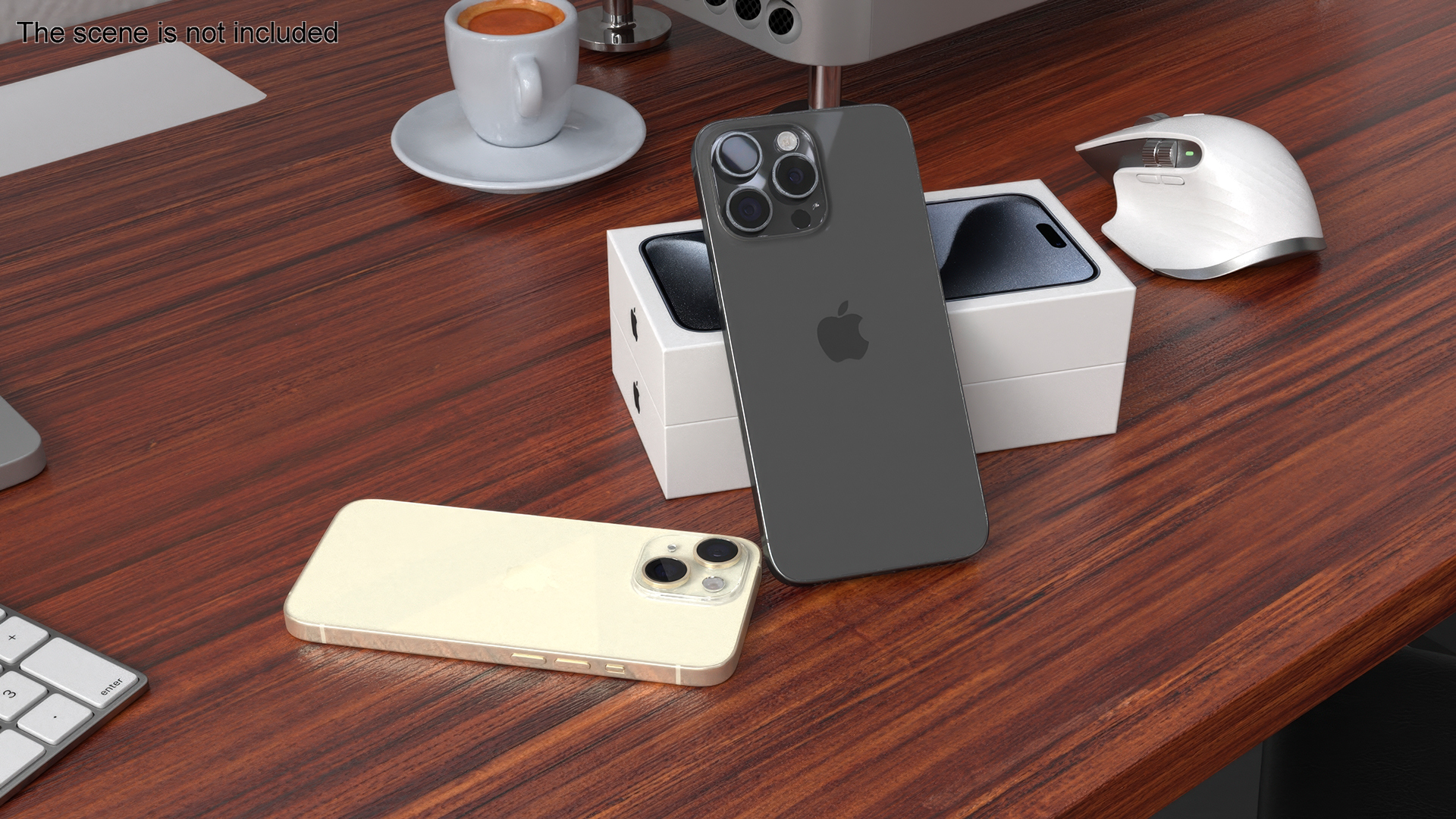 3D Apple IPhone 15 Different Colors Unpacked