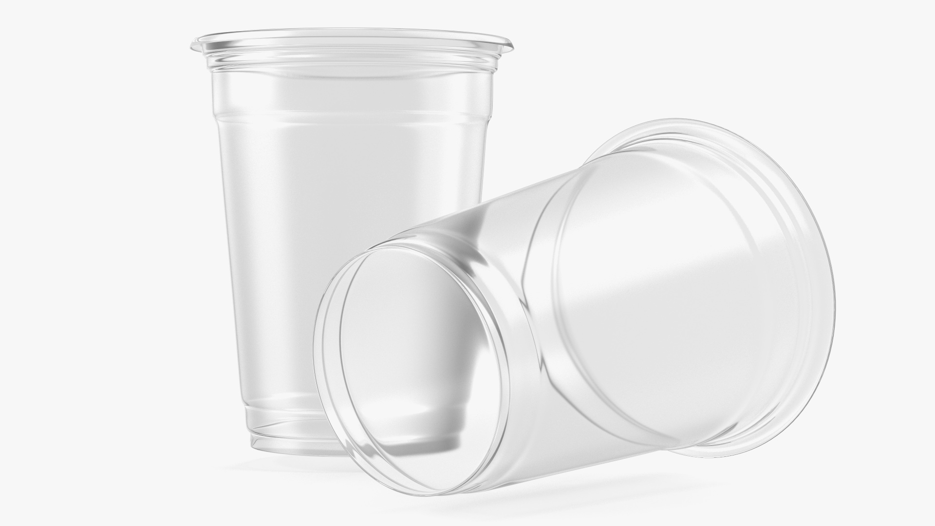 Plastic Disposable Cup 3D