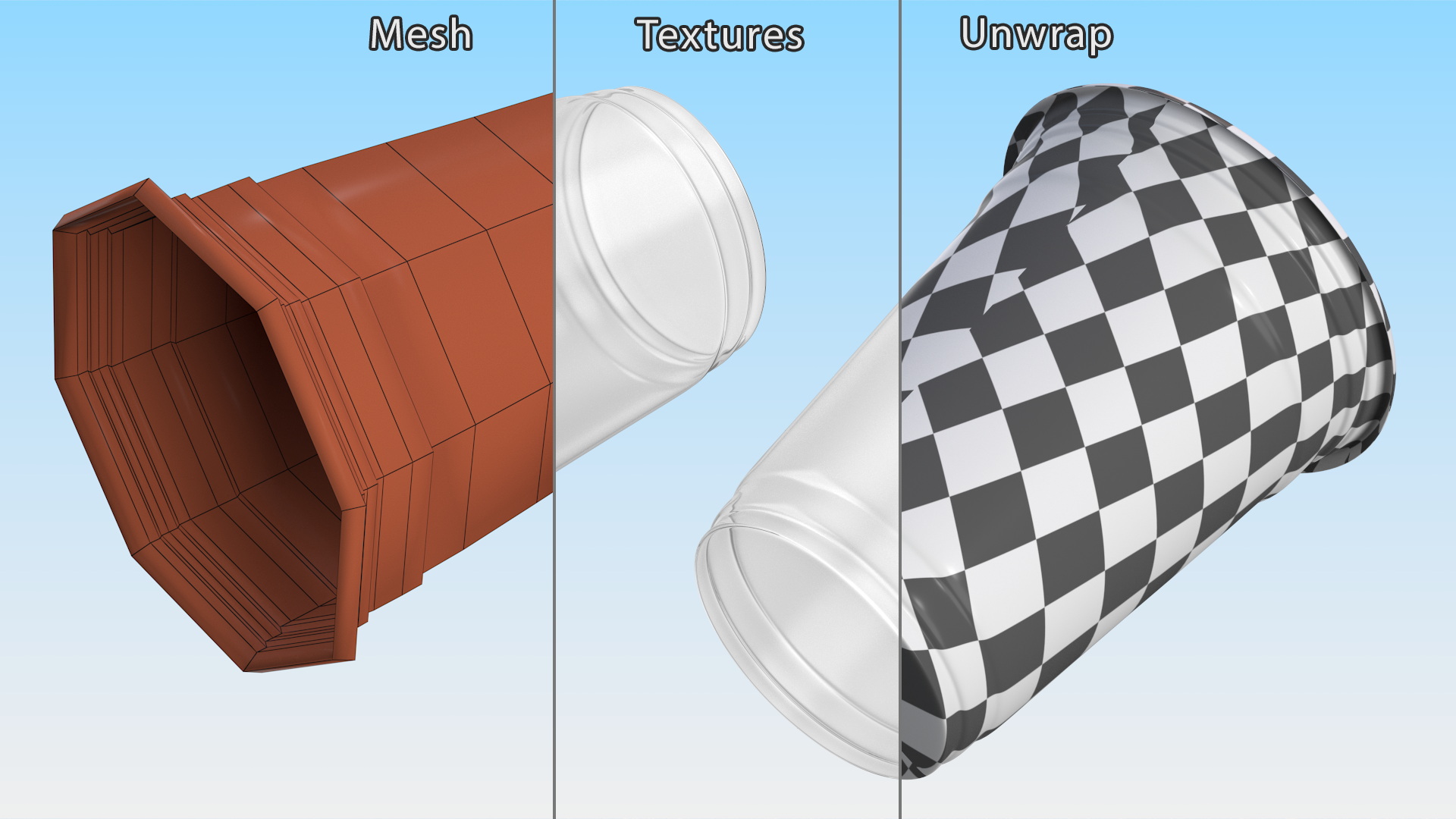 Plastic Disposable Cup 3D