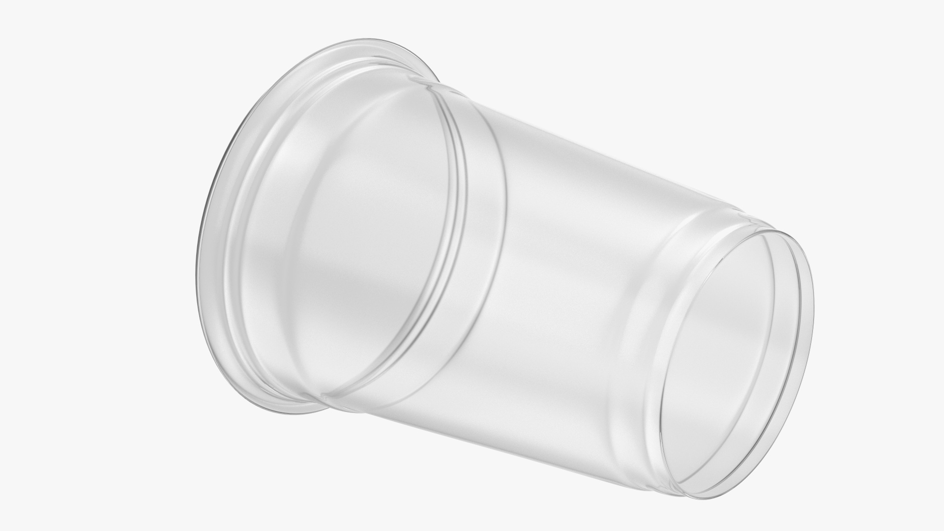 Plastic Disposable Cup 3D
