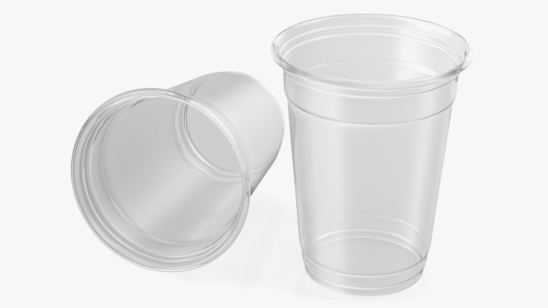 Plastic Disposable Cup 3D