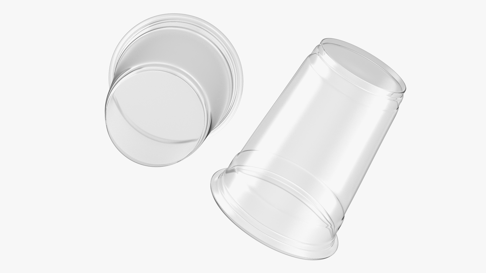 Plastic Disposable Cup 3D
