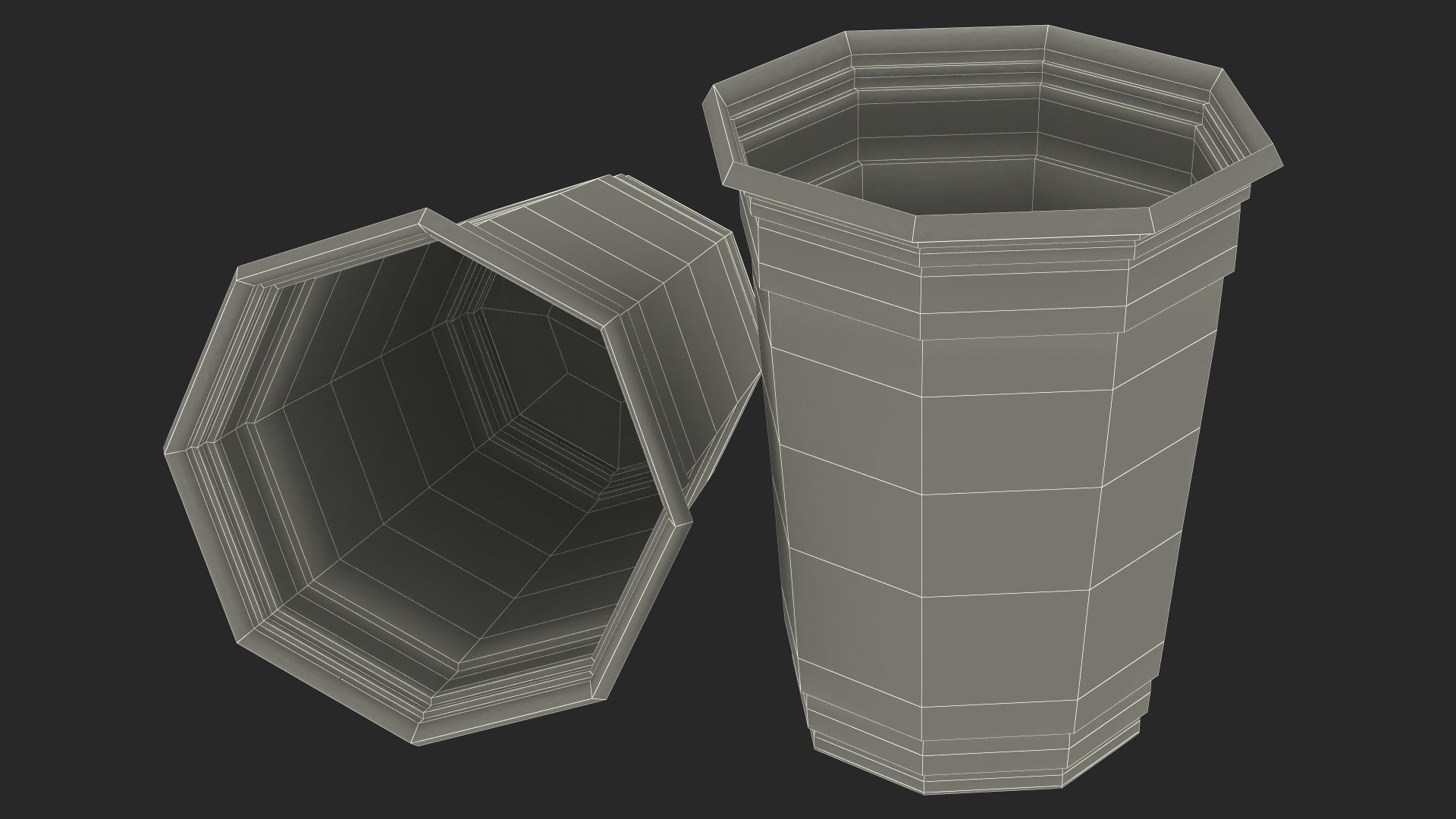 Plastic Disposable Cup 3D