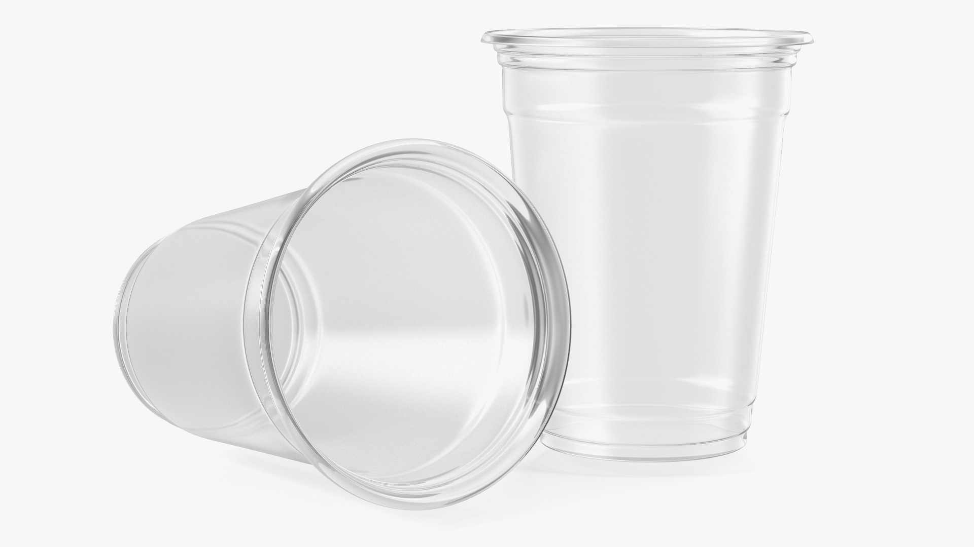 Plastic Disposable Cup 3D