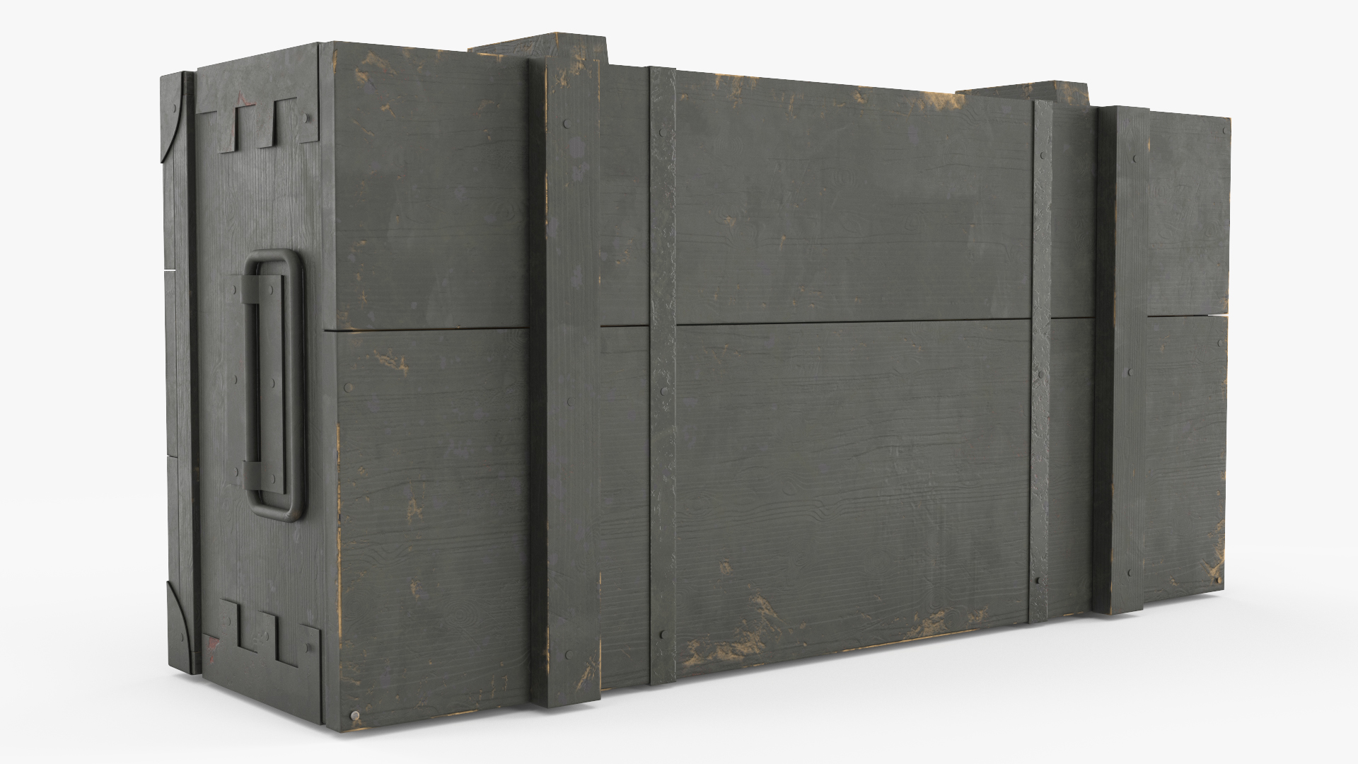 Soviet 122mm Artillery Crate OF462, view 7