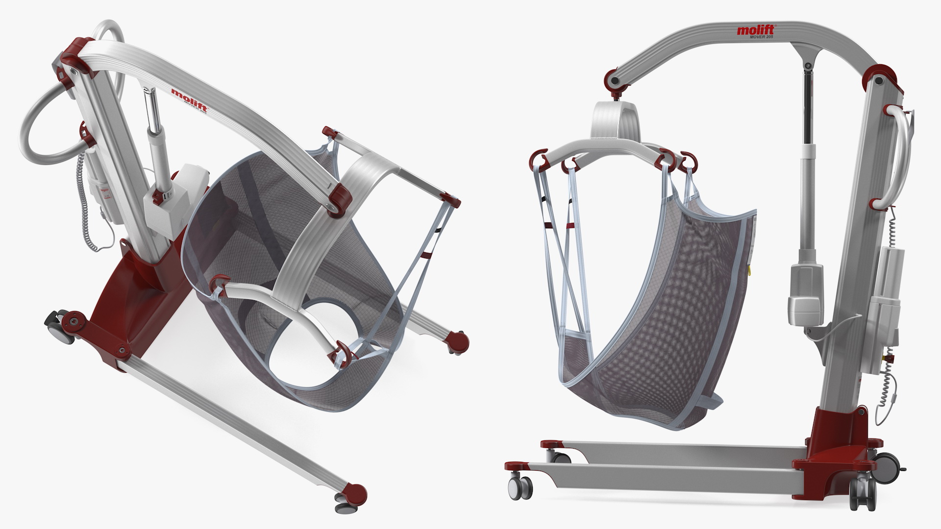 3D Molift Mover 205 Patient Lift with EvoSling model