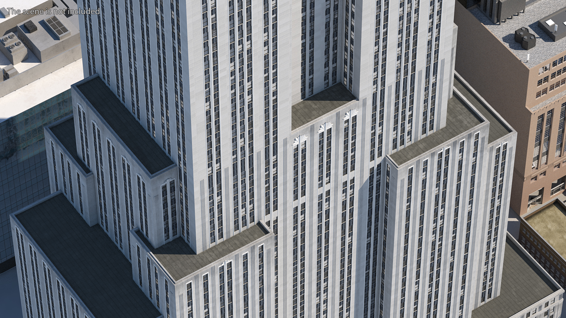 Old Skyscraper 3D model