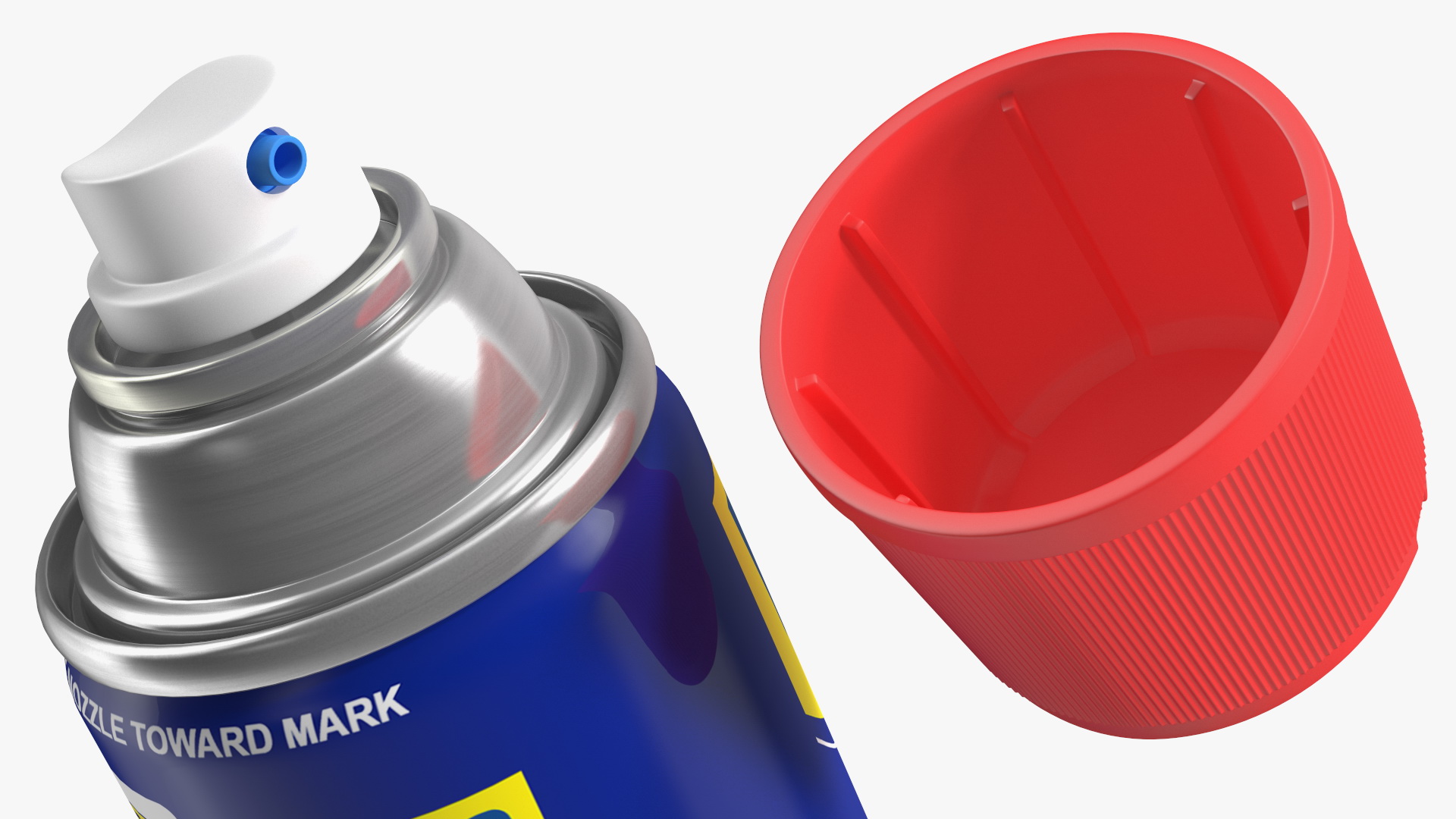 WD 40 Multi Purpose Water Displacer Aerosol Spray 3D model
