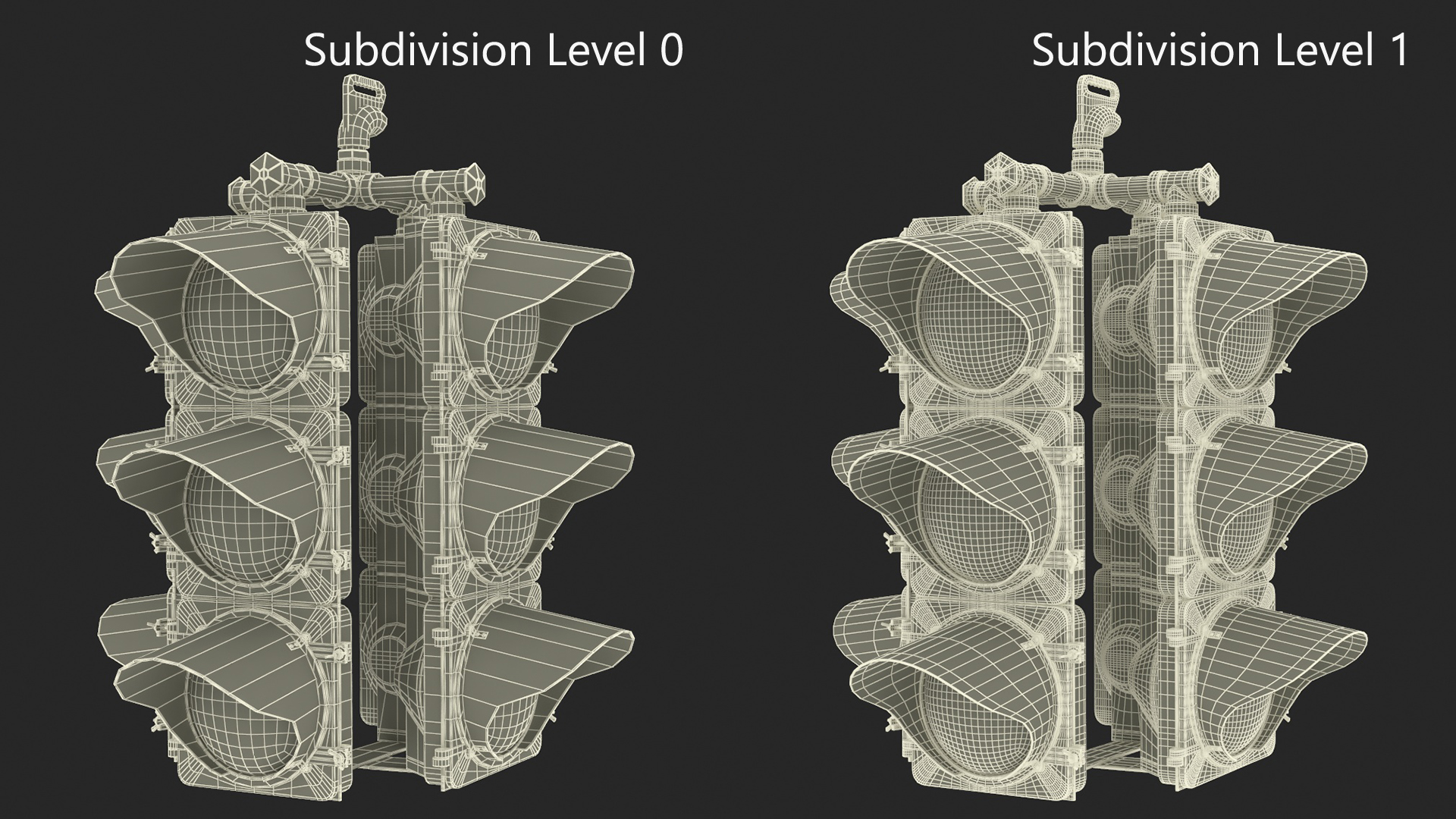 3D Traffic Light model