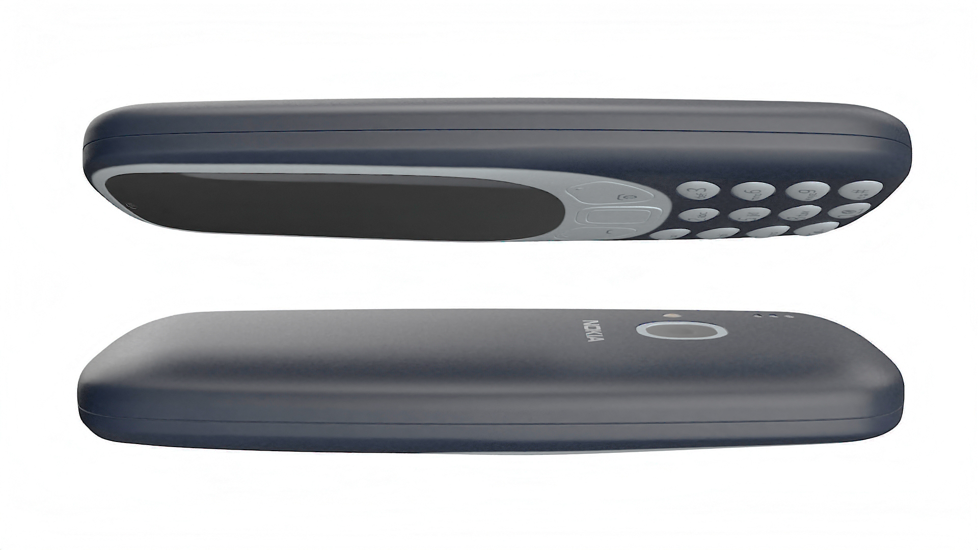 Nokia 3310 New Blue 3D model