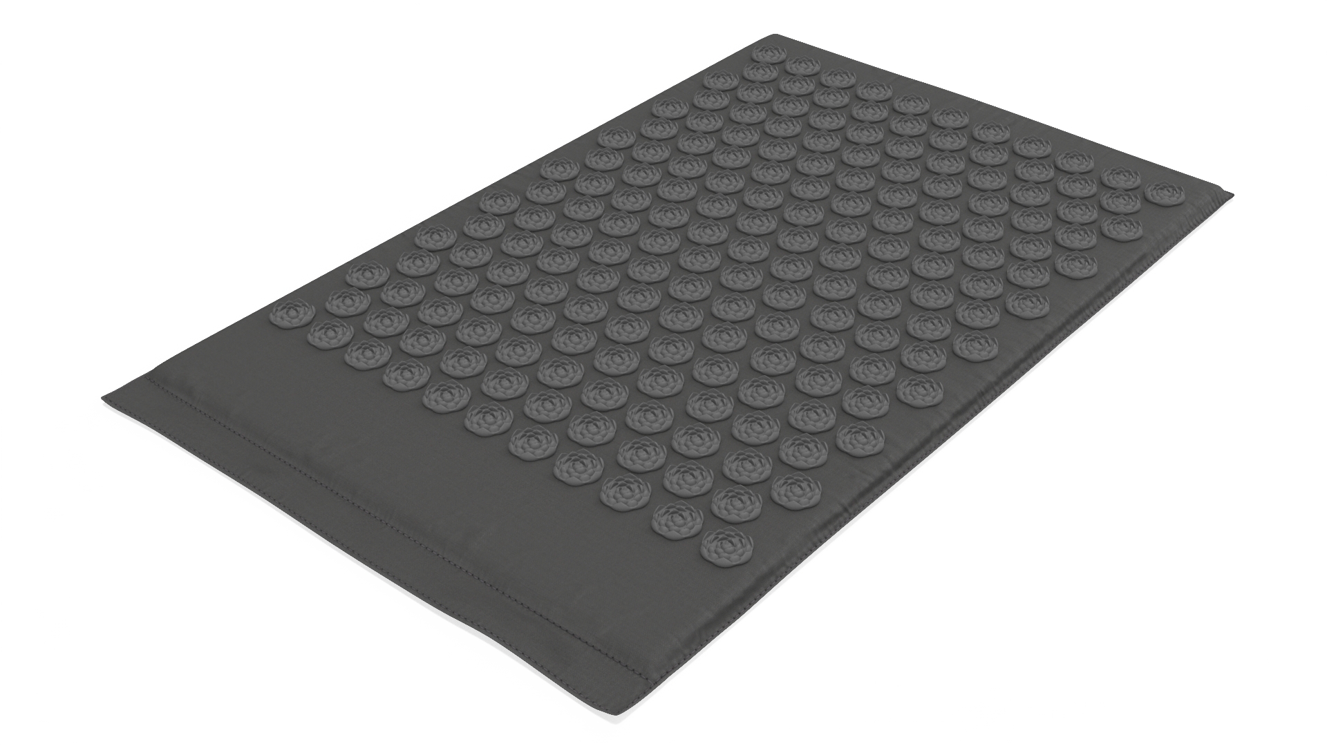 Massage Acupuncture Mat Black 3D model