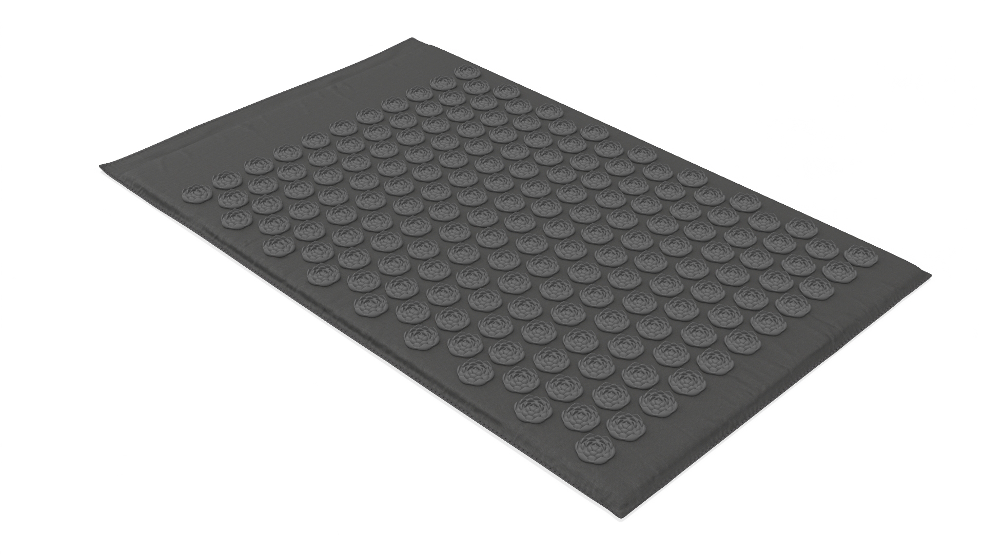 Massage Acupuncture Mat Black 3D model