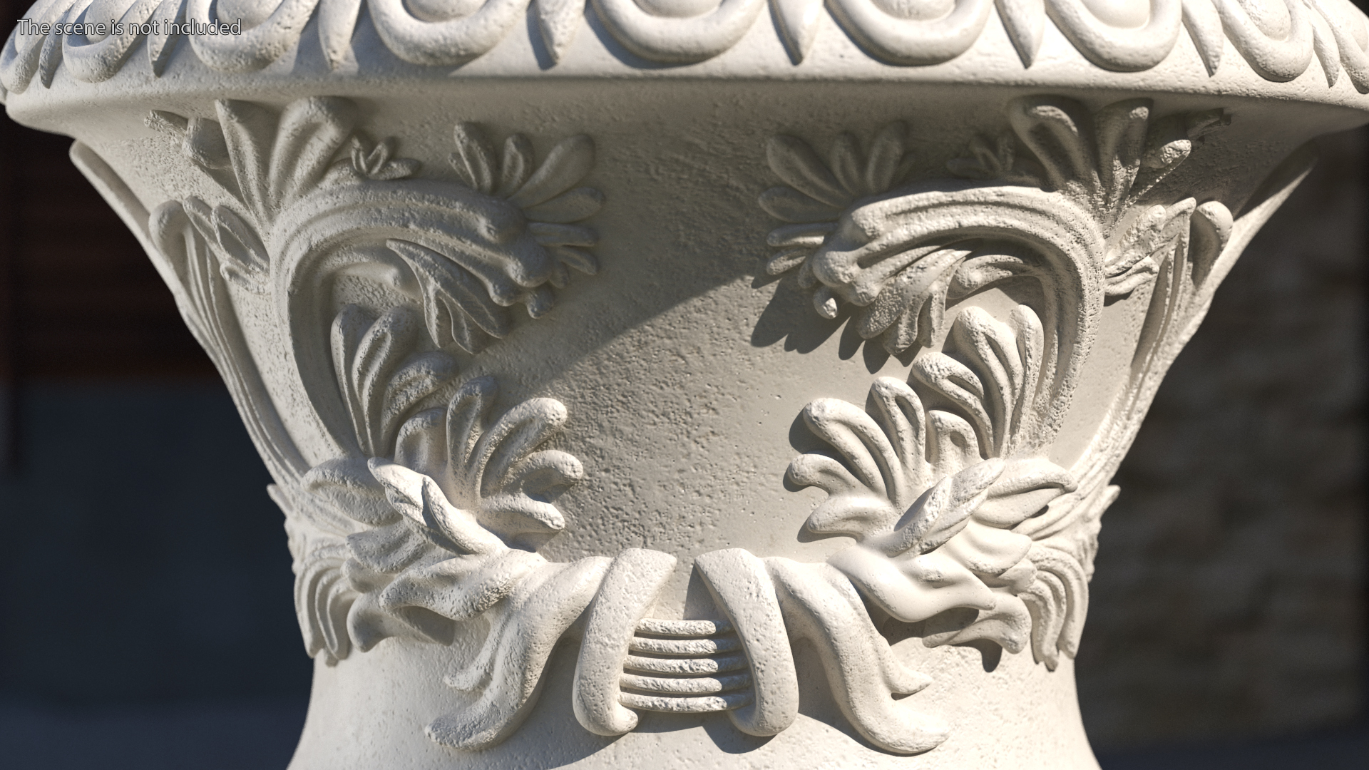 Provence Planter Urn h70 3D model