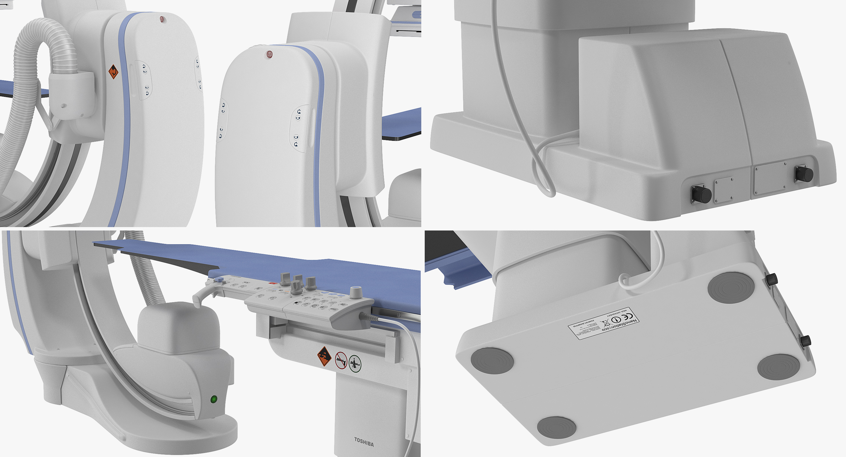 3D C Arm System with Table Toshiba Infinix i Core