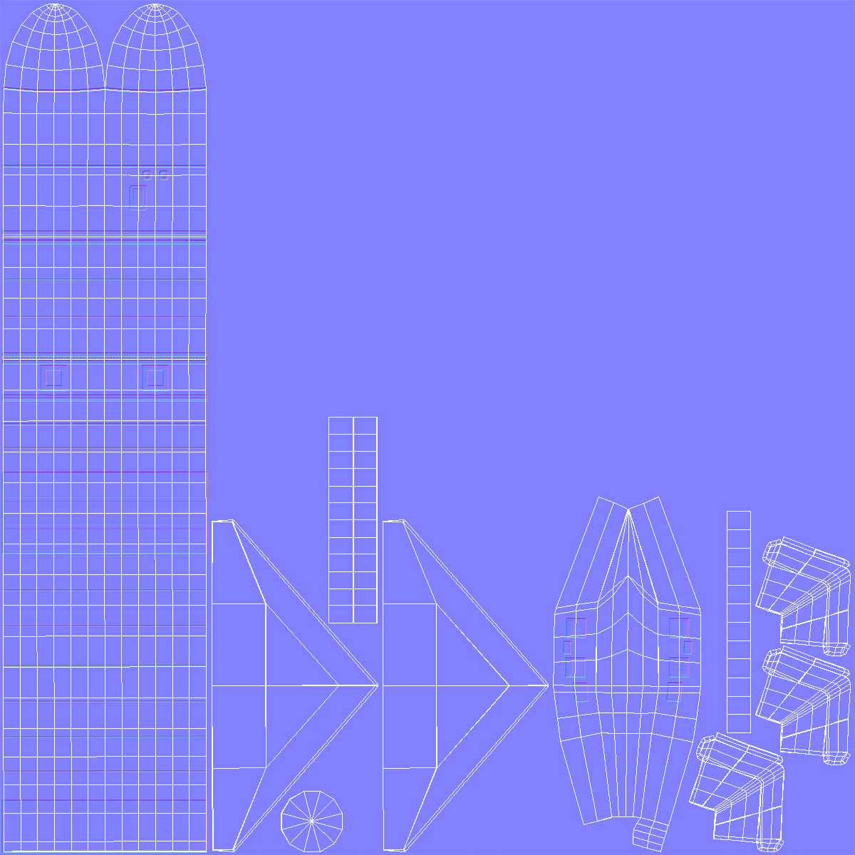 Air Launched Rocket 3D model