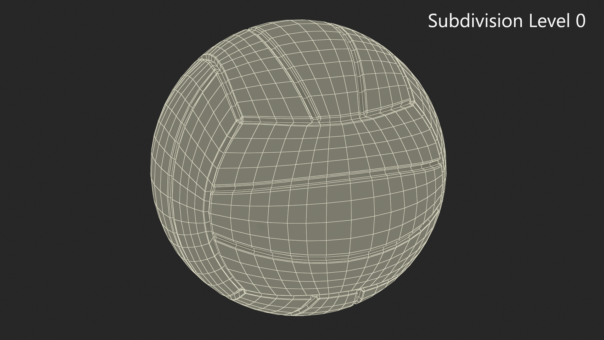 Water Polo Ball Mikasa 3D