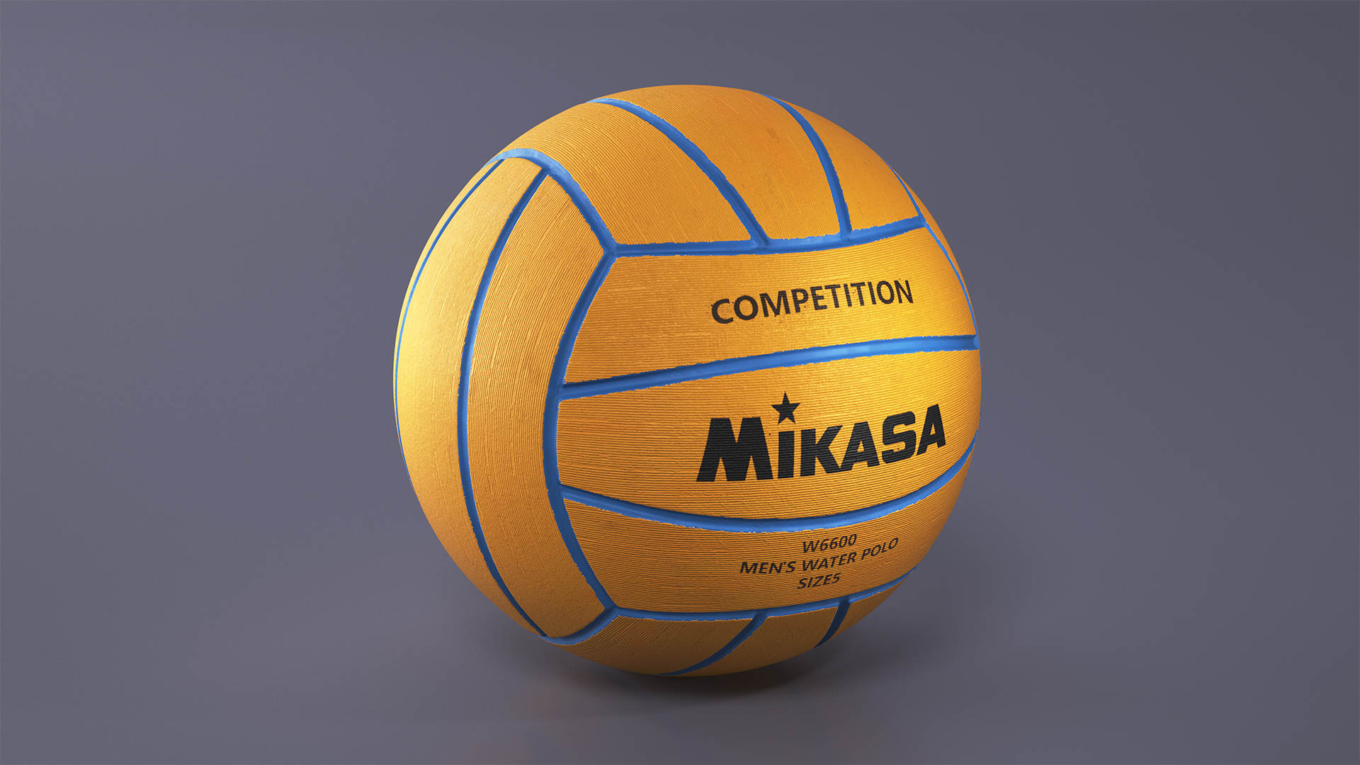 Water Polo Ball Mikasa 3D