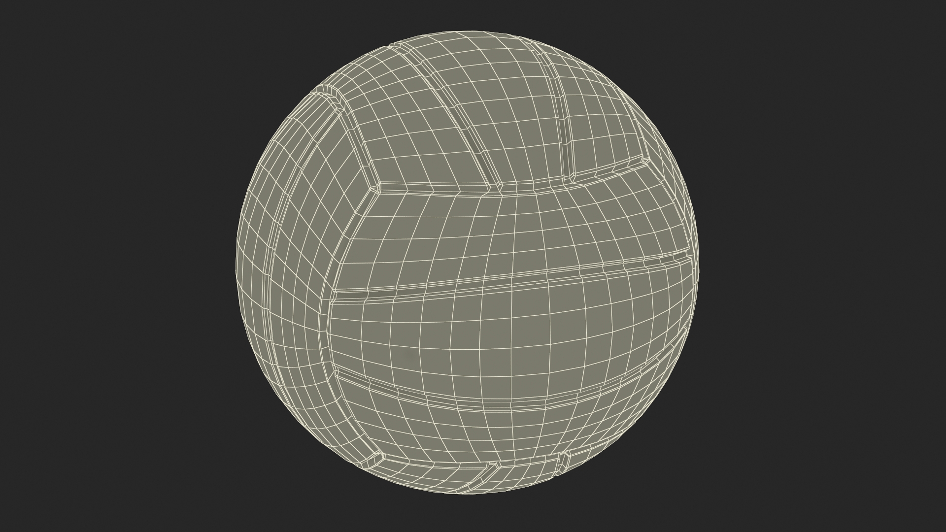 Water Polo Ball Mikasa 3D