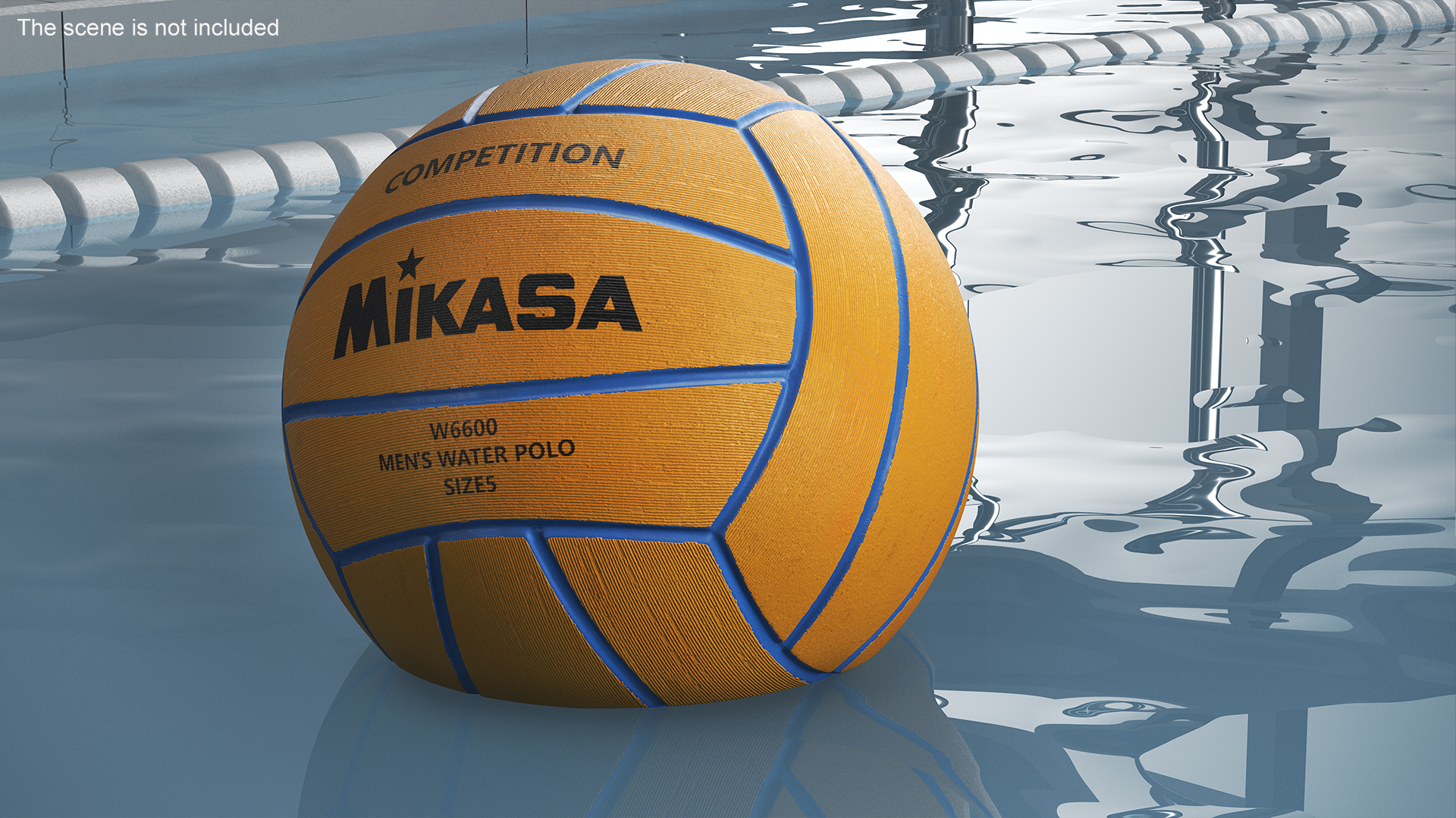 Water Polo Ball Mikasa 3D