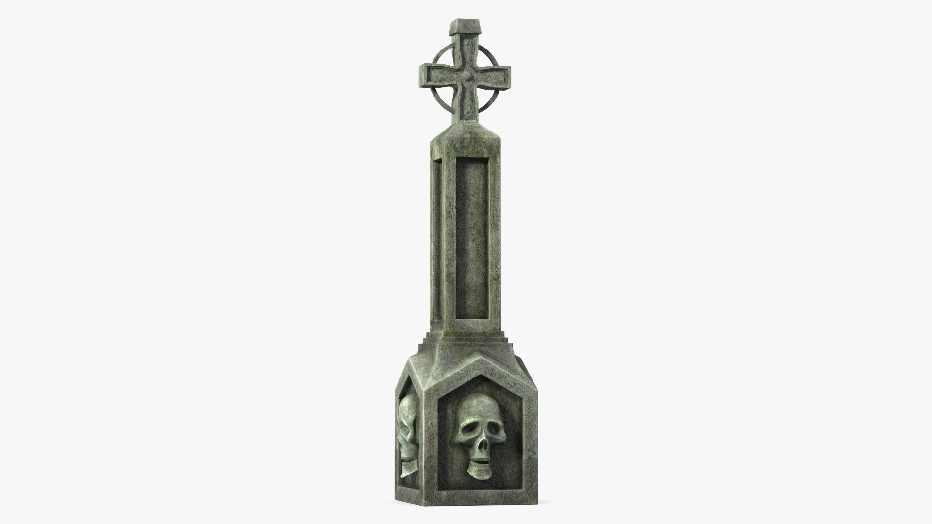 Halloween Tombstone Garden Decoration 3D