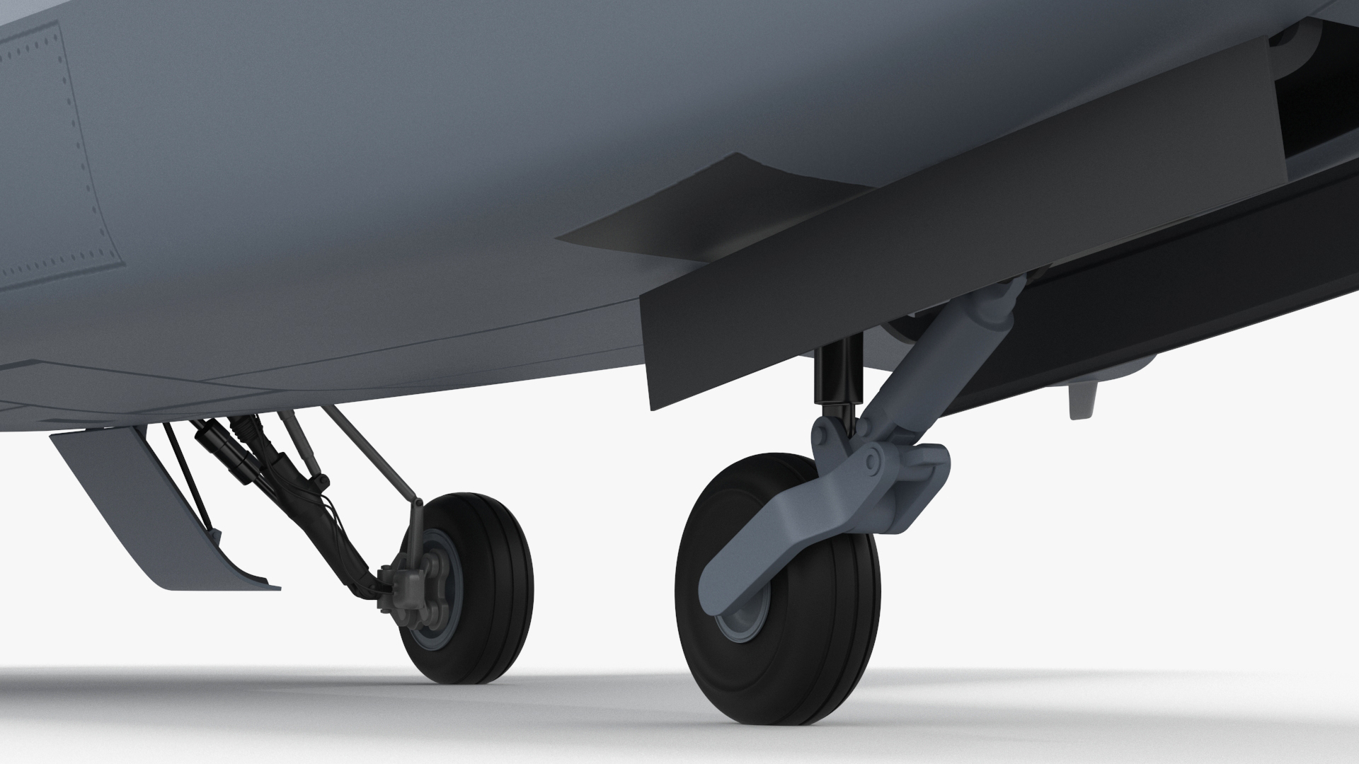 3D model Jet Powered UAV EADS Barracuda