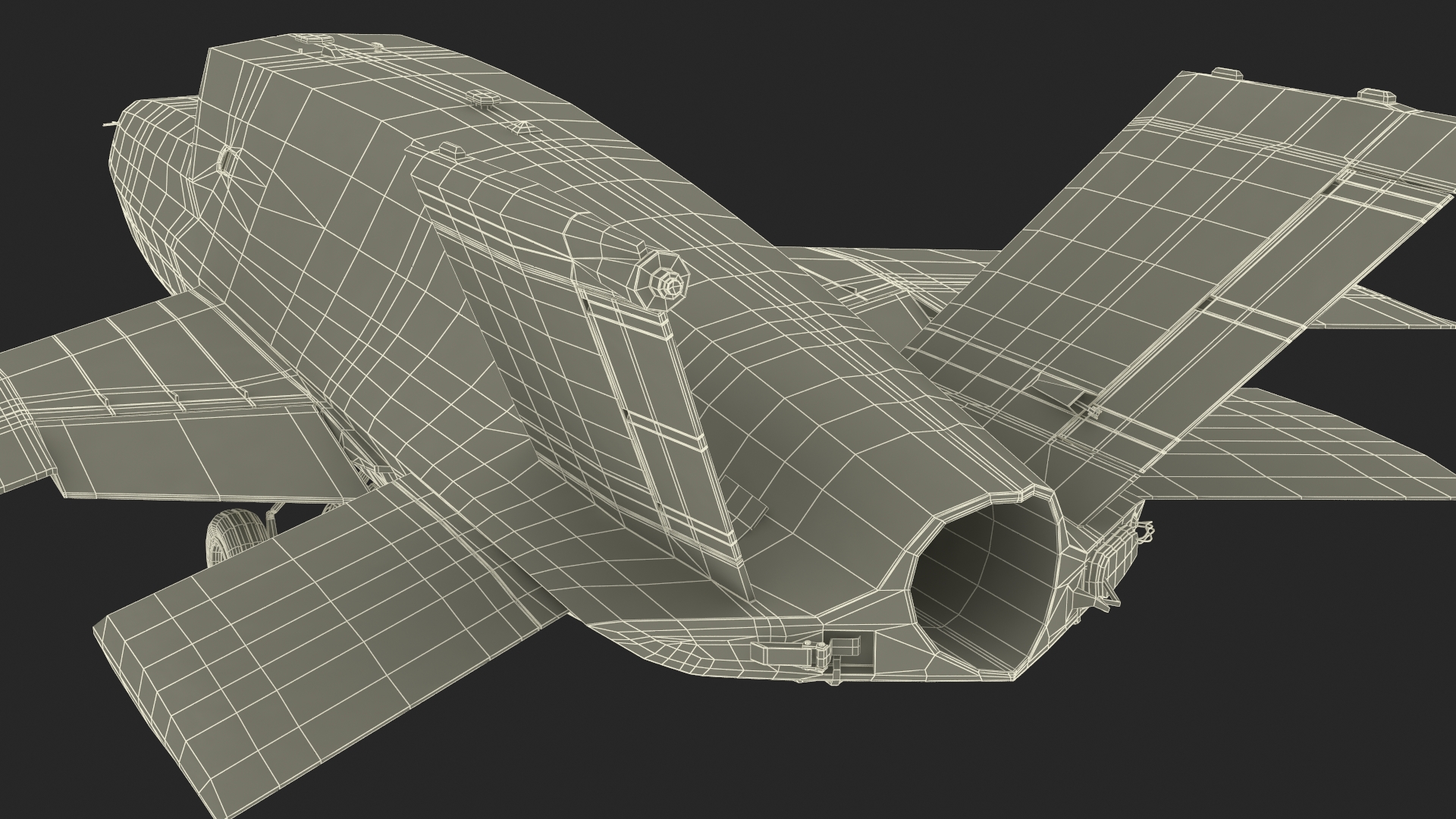 3D model Jet Powered UAV EADS Barracuda