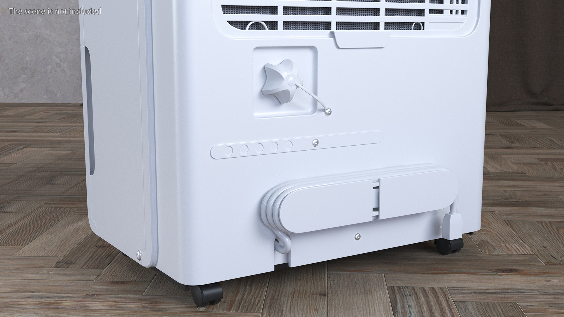 Dehumidifier HOmeLabs White 3D