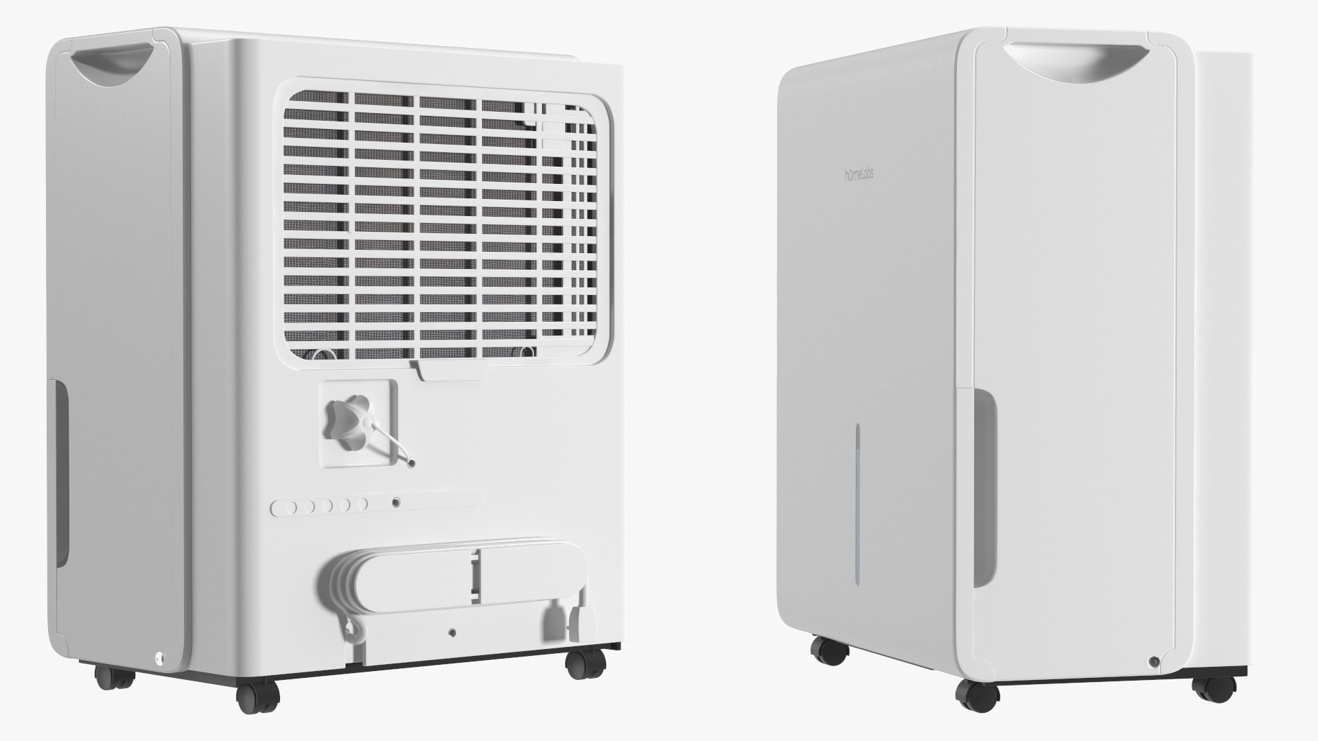Dehumidifier HOmeLabs White 3D