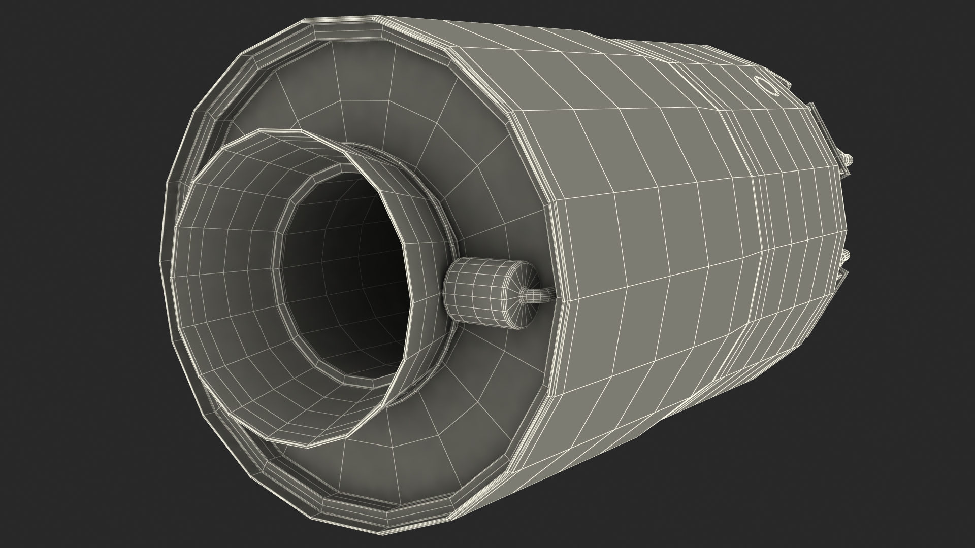 3D model Ballistic Missile Warhead