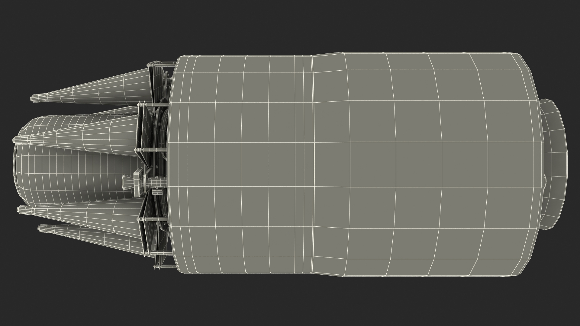 3D model Ballistic Missile Warhead
