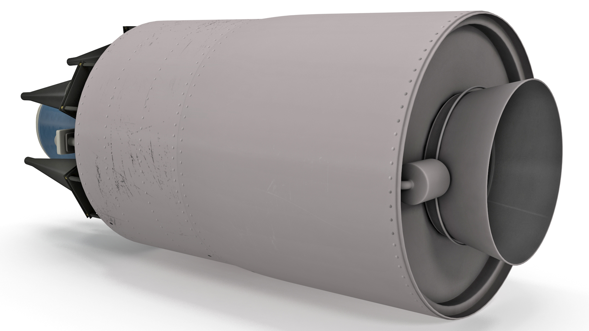 3D model Ballistic Missile Warhead