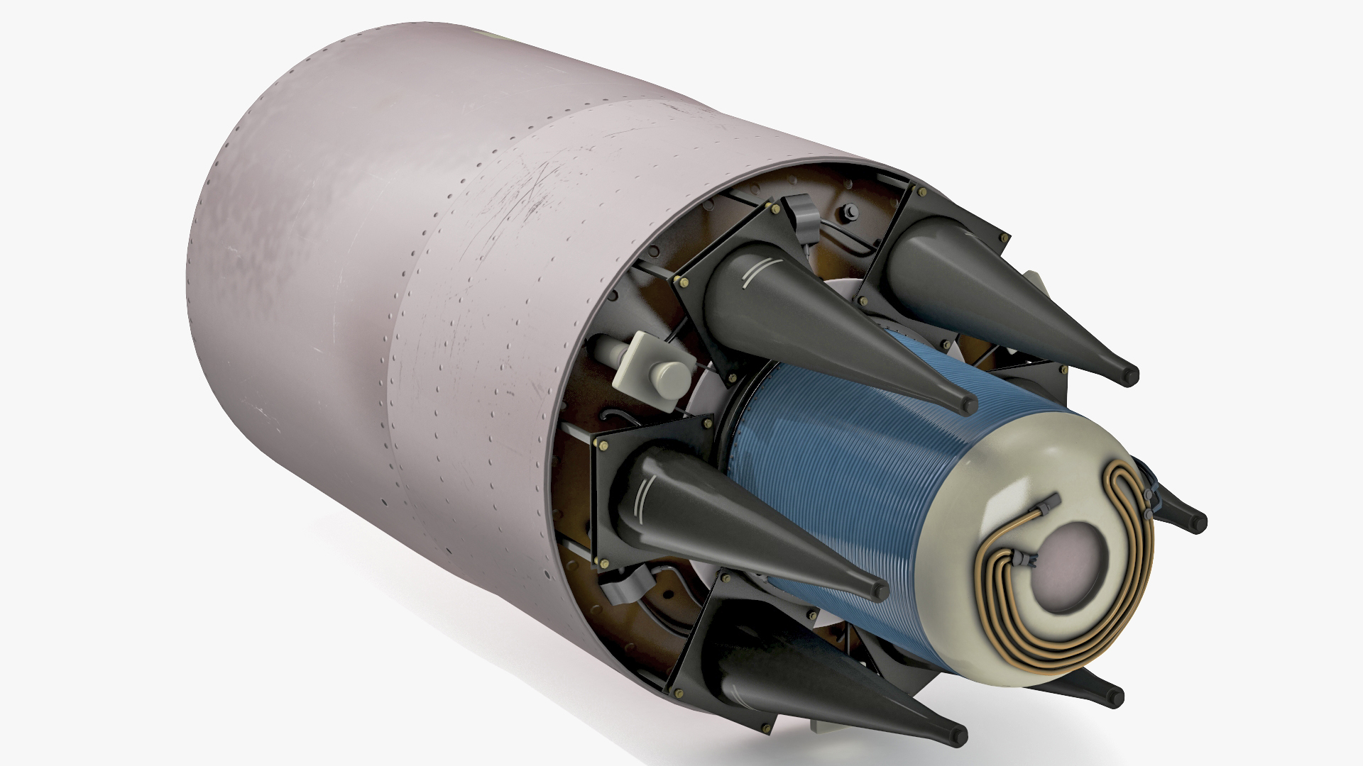 3D model Ballistic Missile Warhead