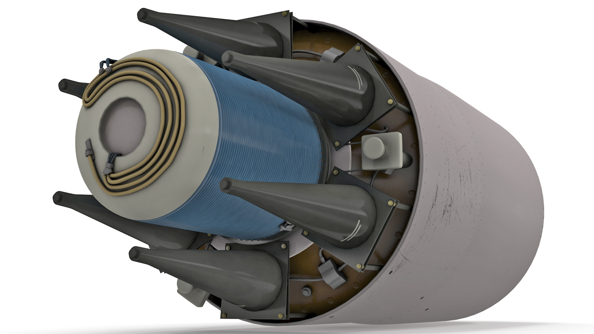 3D model Ballistic Missile Warhead